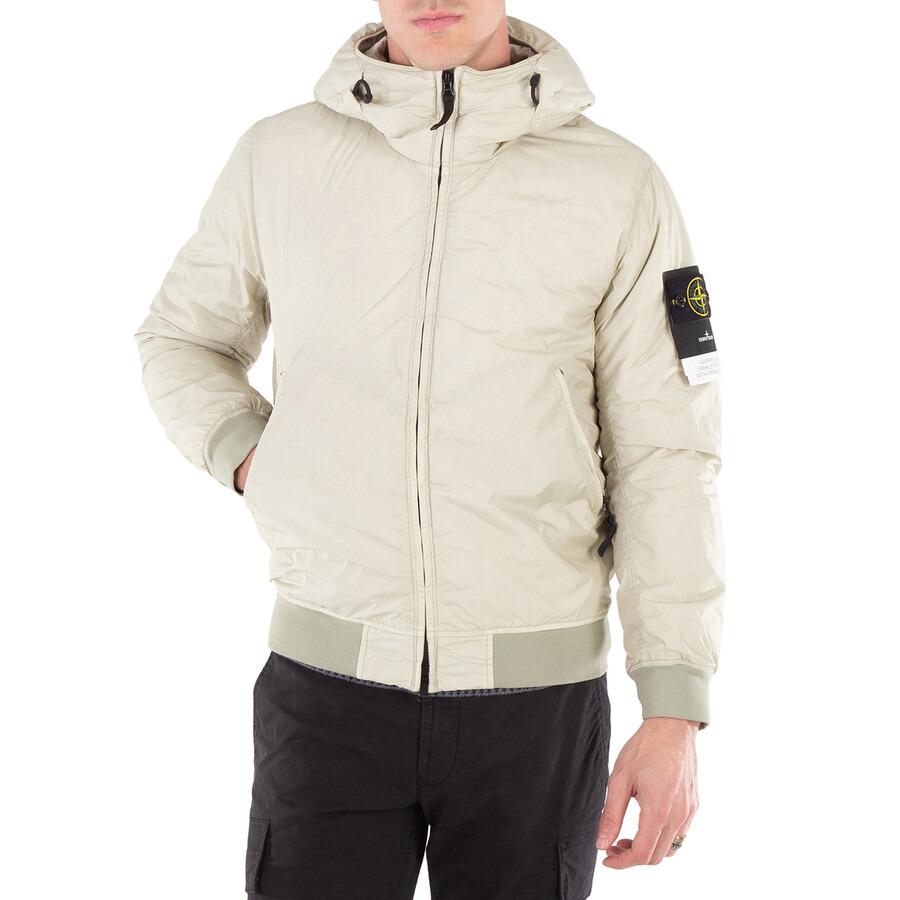 Stone Island Men's Plaster Crinkle Wind-Resistant Reps R-NY Jacket - 1
