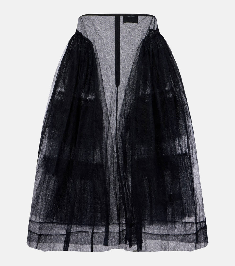 Tulle midi skirt 1