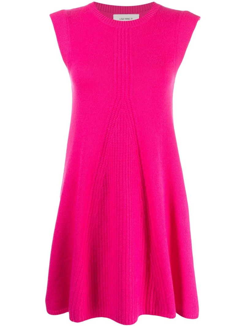 knitted cashmere minidress 1