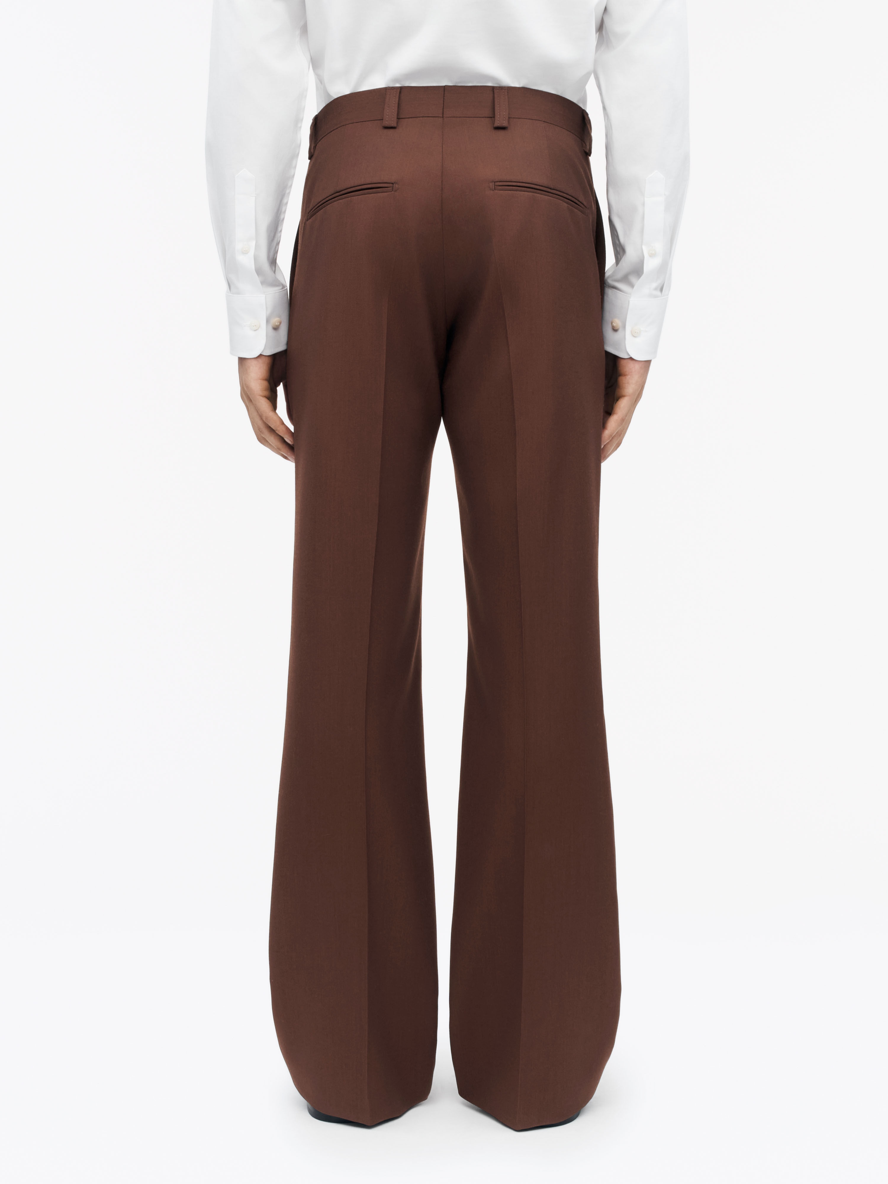 Tyler Wool-Silk Blend Trousers - 4
