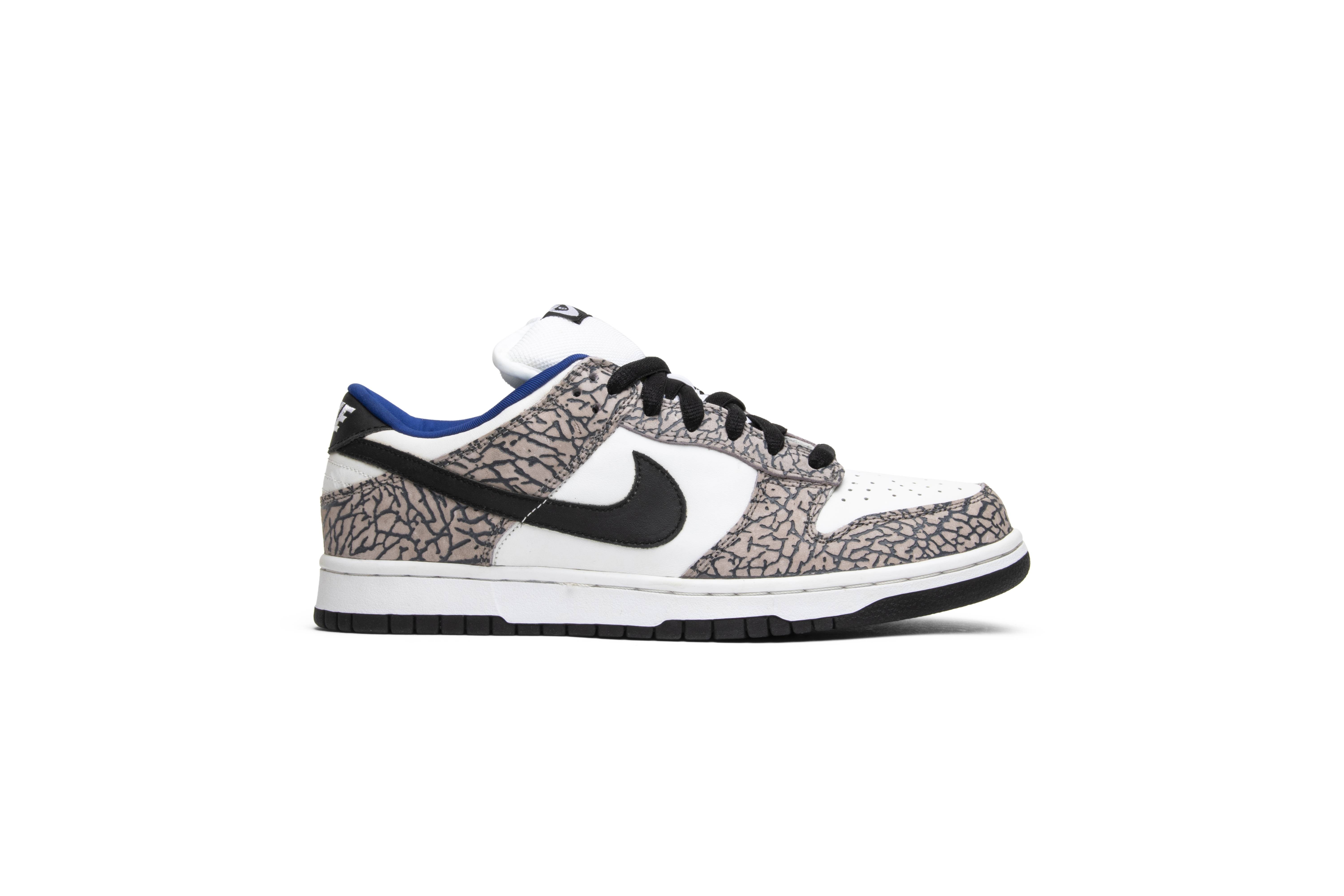 Supreme x Dunk Low Pro SB 'White Cement' - 1