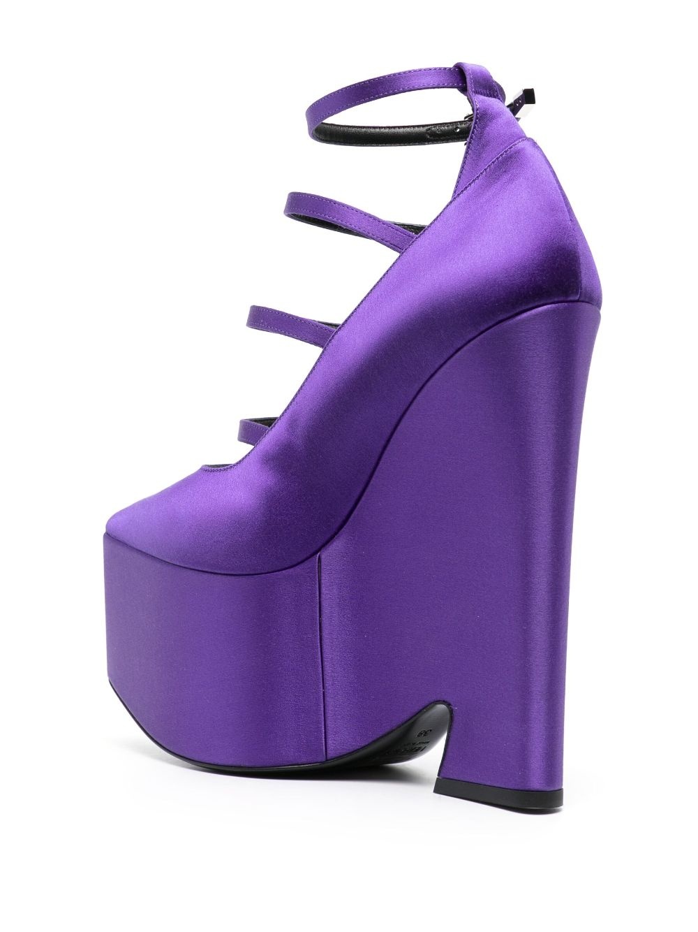 Tempest strappy platform pumps - 3