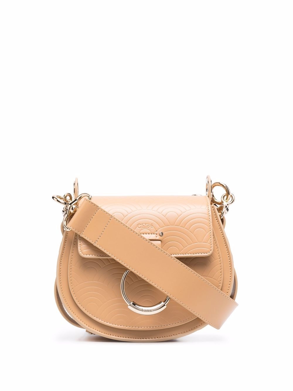 Tess leather crossbody bag - 1