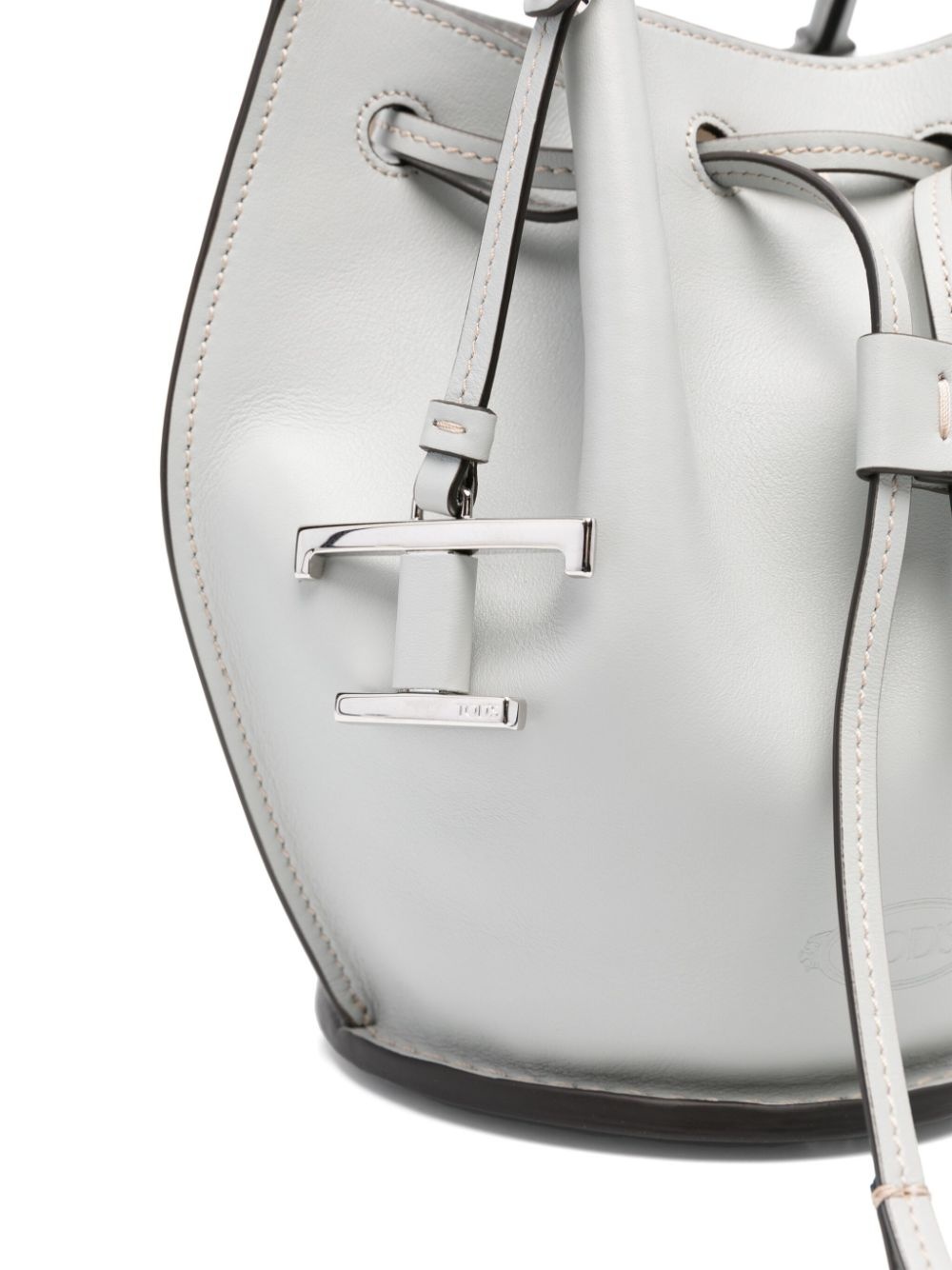 mini logo-charm bucket bag - 4