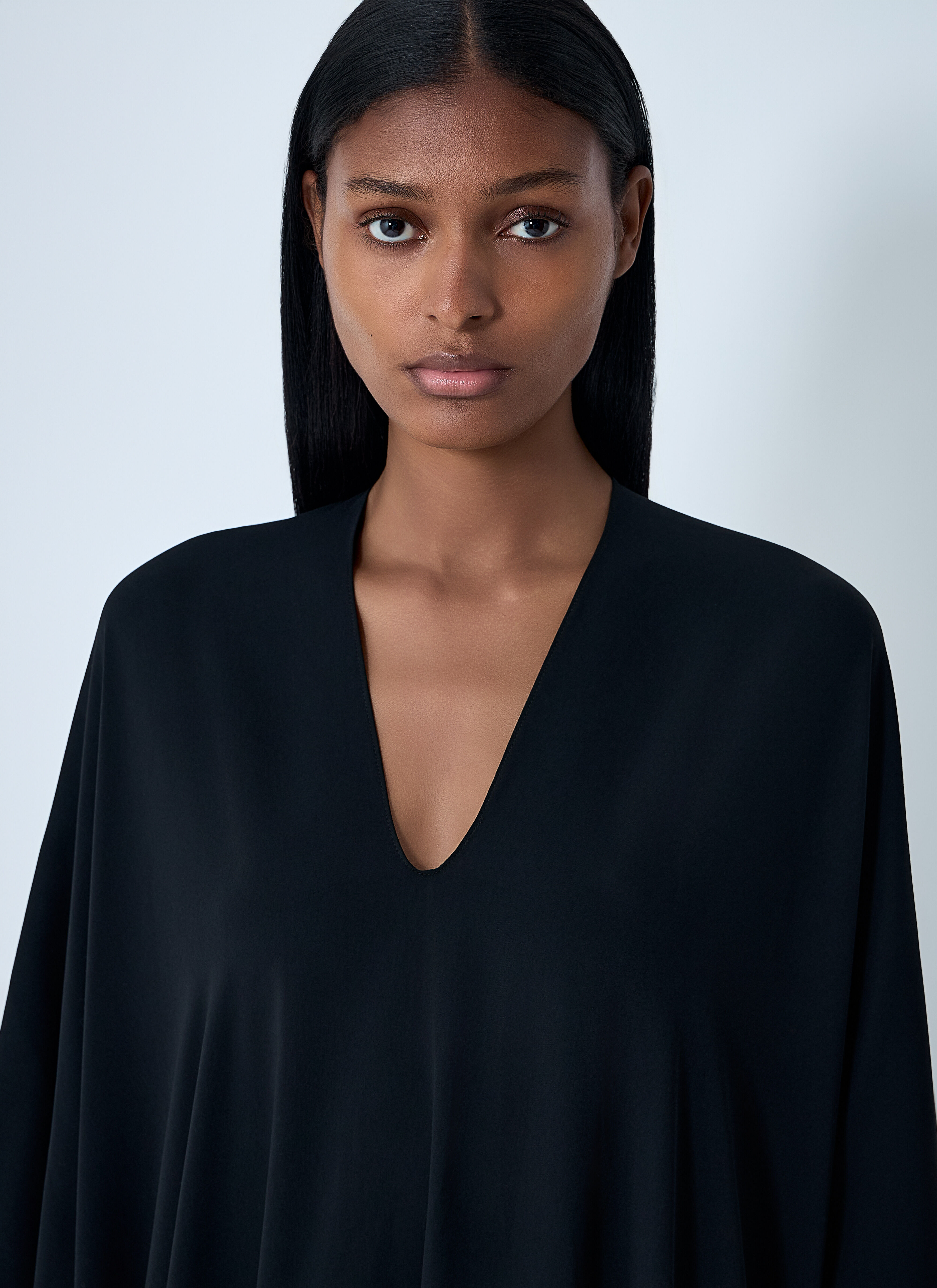 Midi Draped Dress - 5
