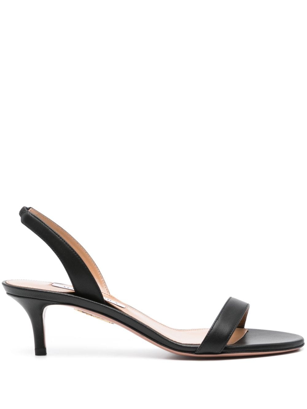 So Nude 50mm leather sandals - 1