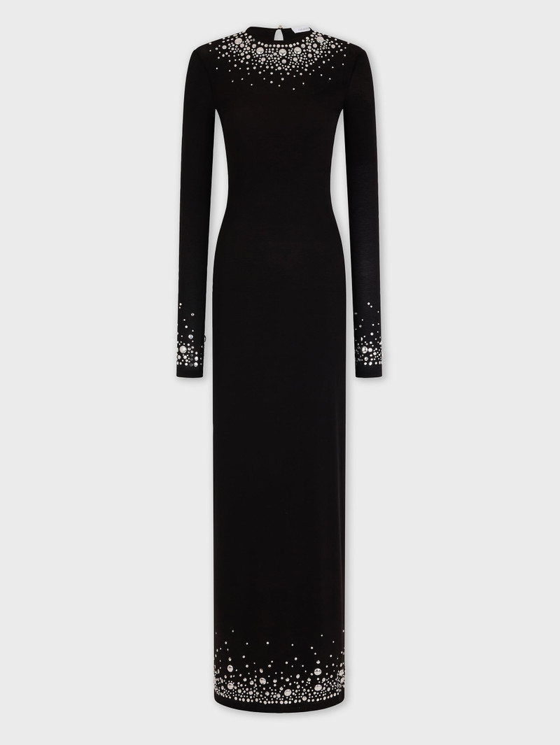 LONG SECOND-SKIN JERSEY DRESS 1