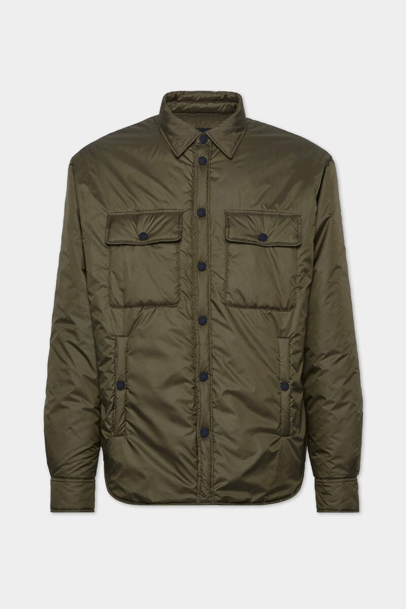 MILITARY LIGHT PUFFER SHIRT 1