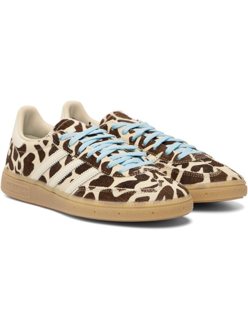 Off-White & Brown Handball Spezial Sneakers 4