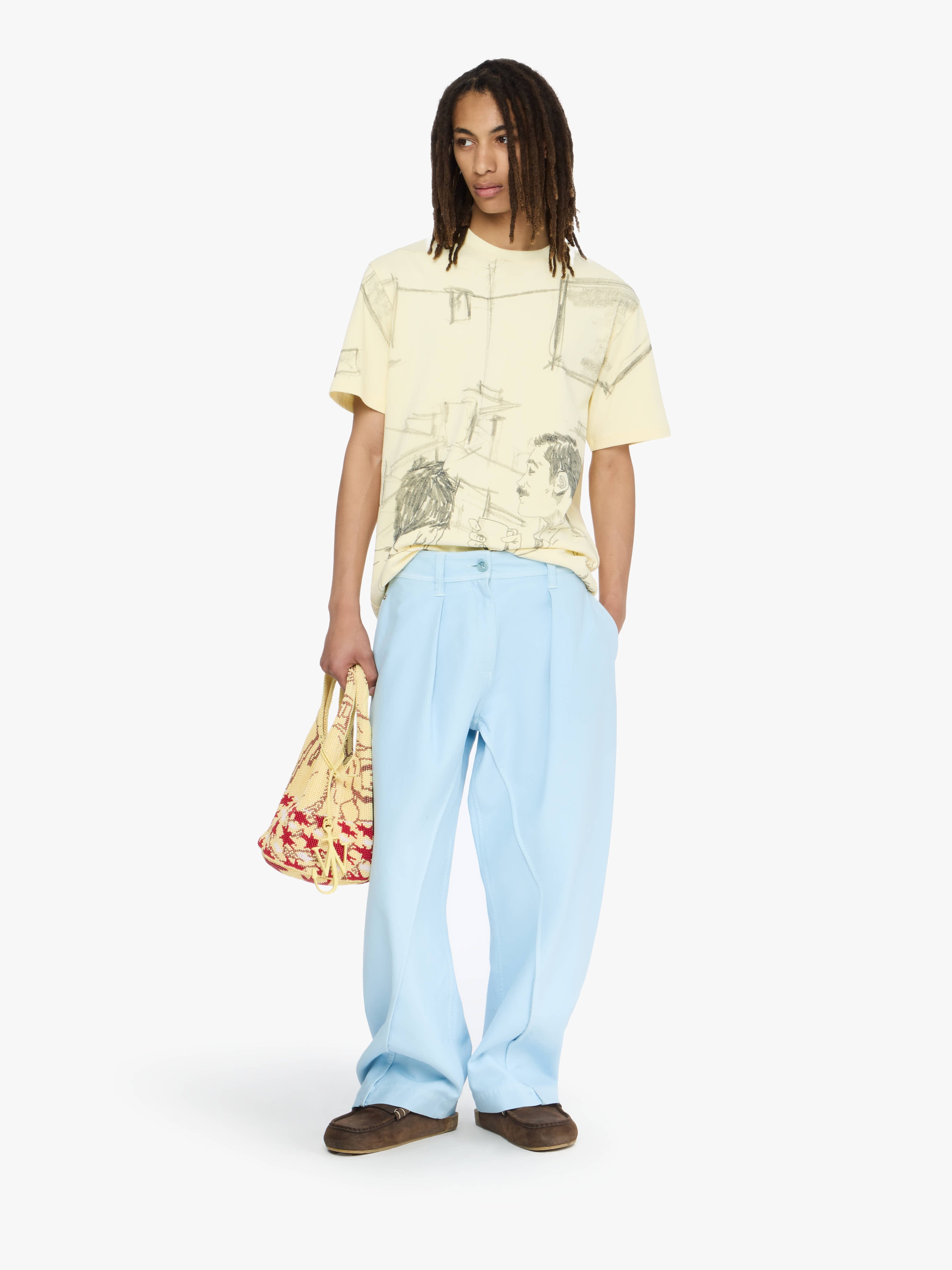 TWISTED SEAM TROUSERS - 2