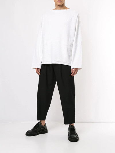 Craig Green crumpled effect sweatshirt outlook