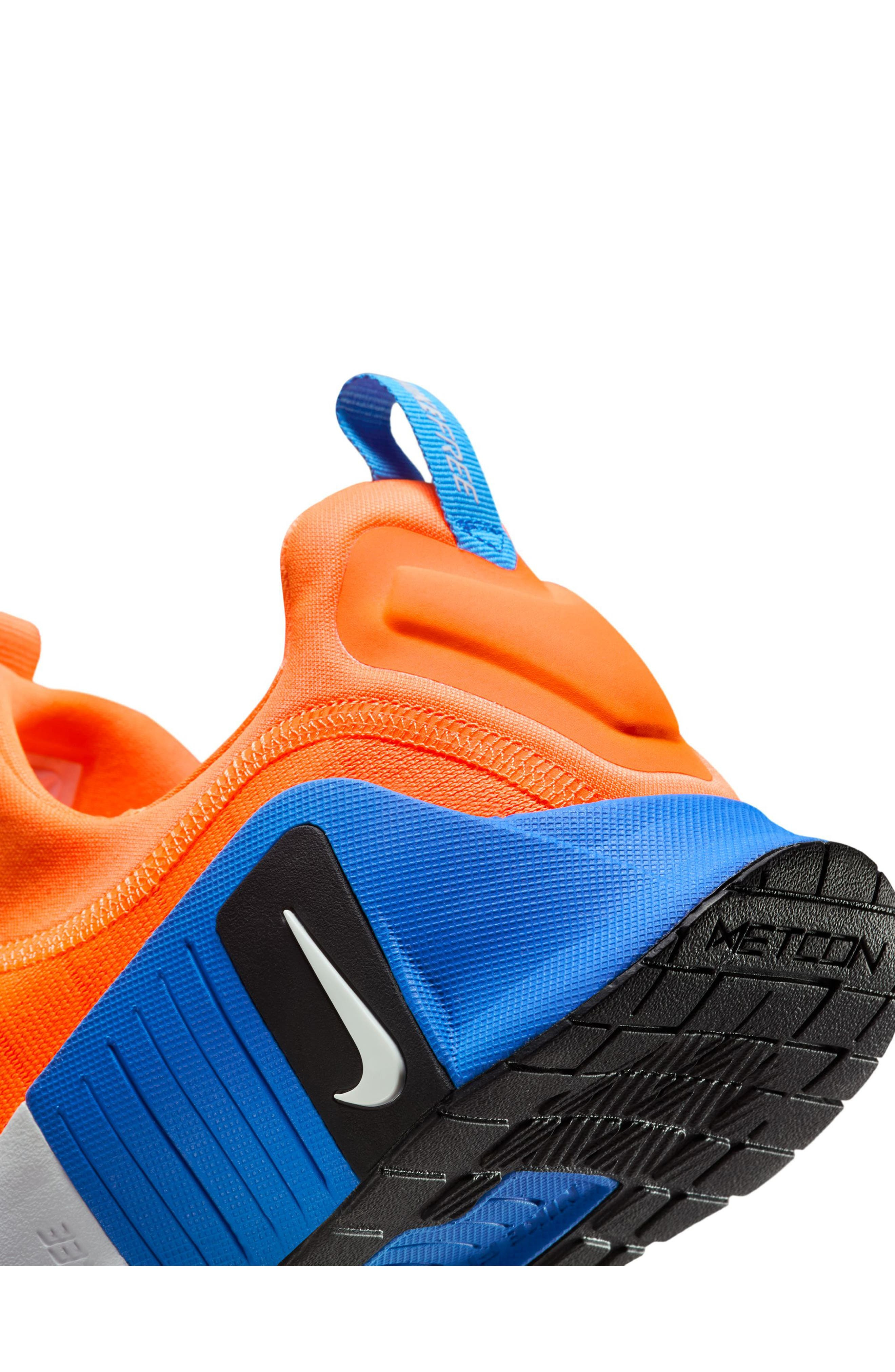 Nike Free Metcon 6 Training Shoe in Total Orange/White at Nordstrom - 7