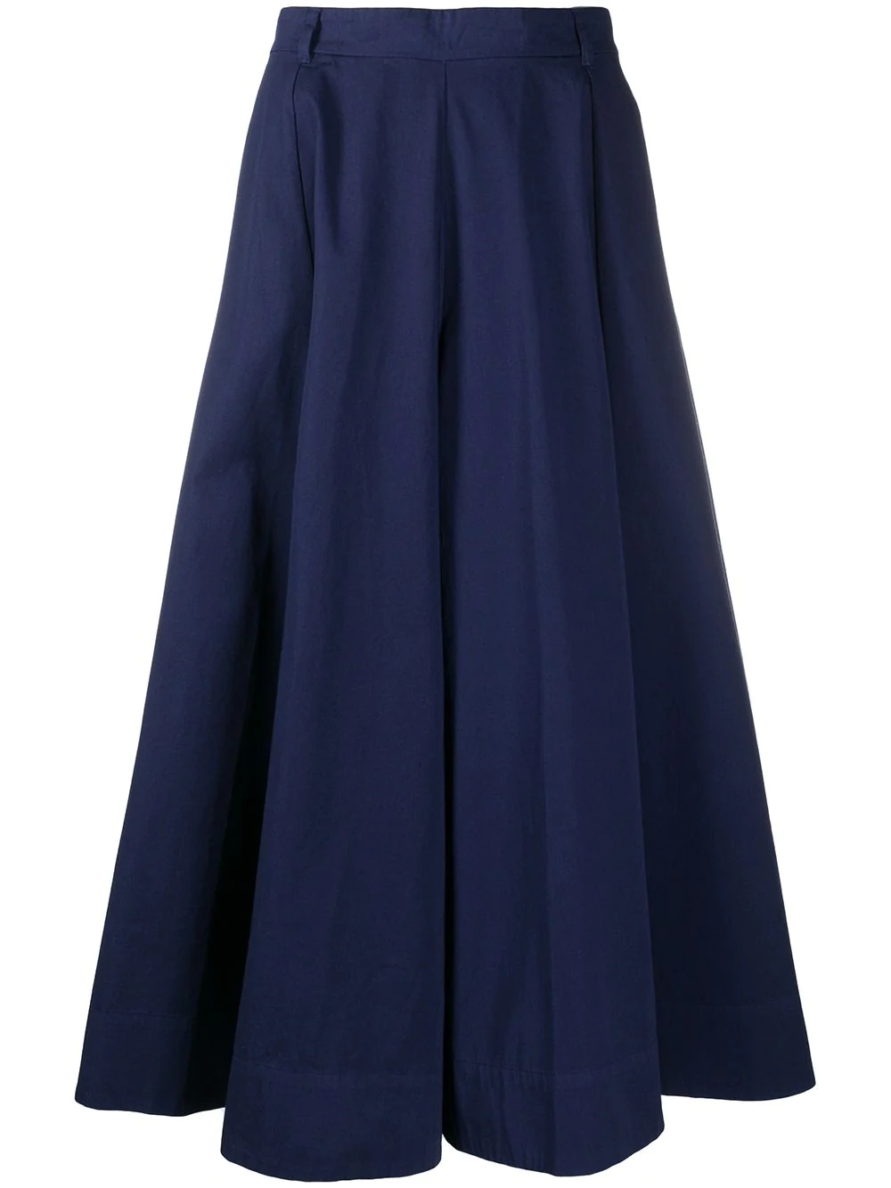 high-waist full skirt - 1