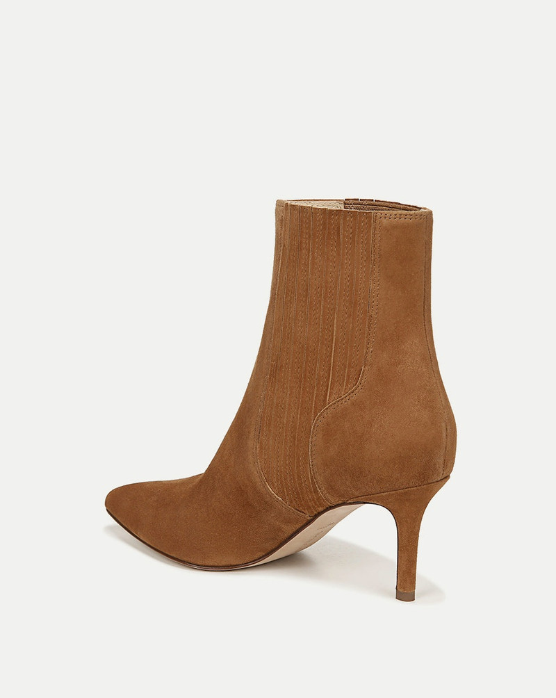 VERONICA BEARD LISA SUEDE MID-HEEL BOOTIE outlook