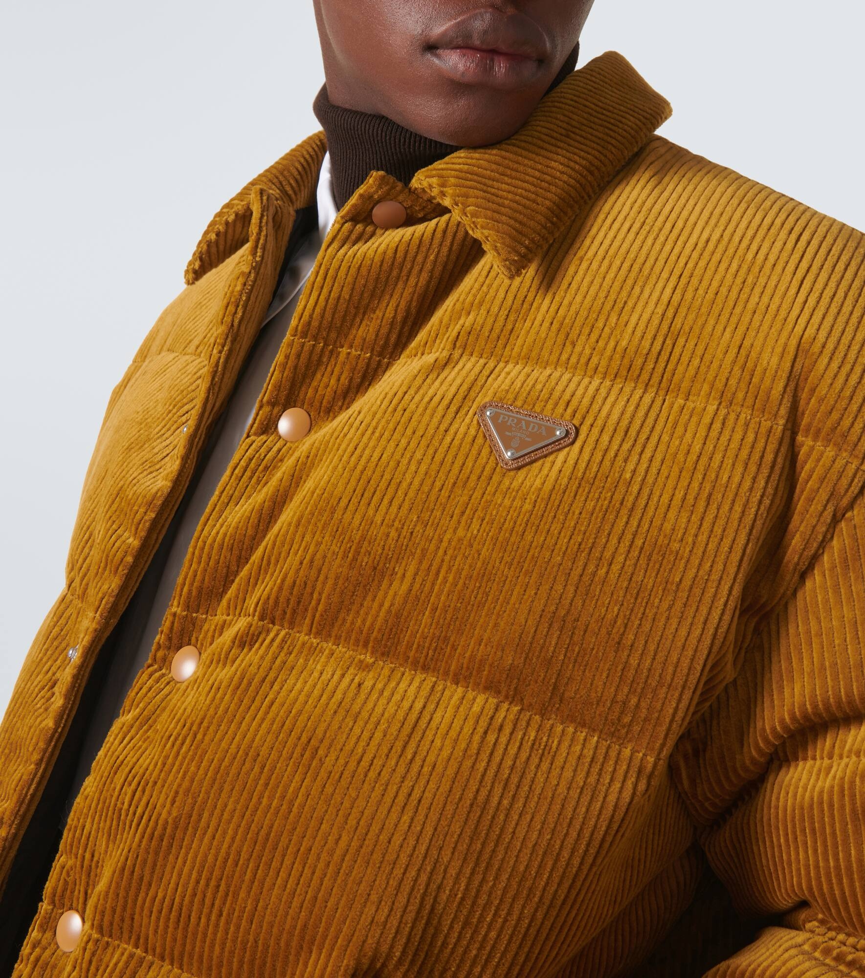 Cotton corduroy puffer jacket - 6