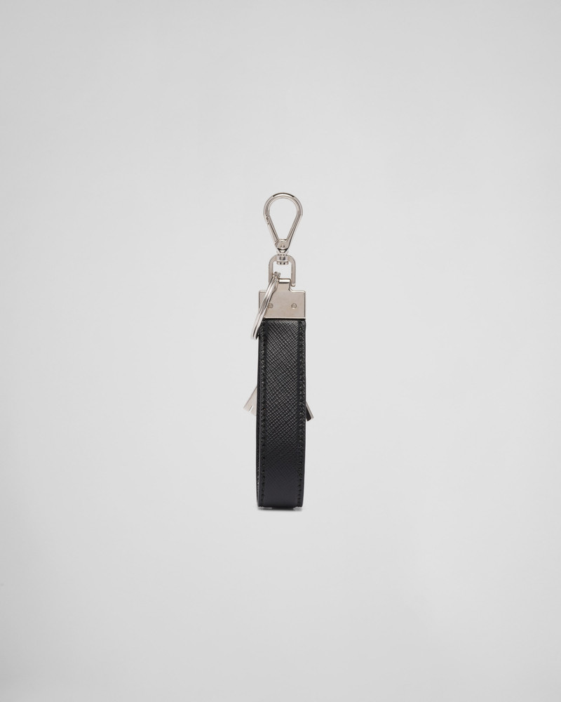 Saffiano Leather Keychain 3