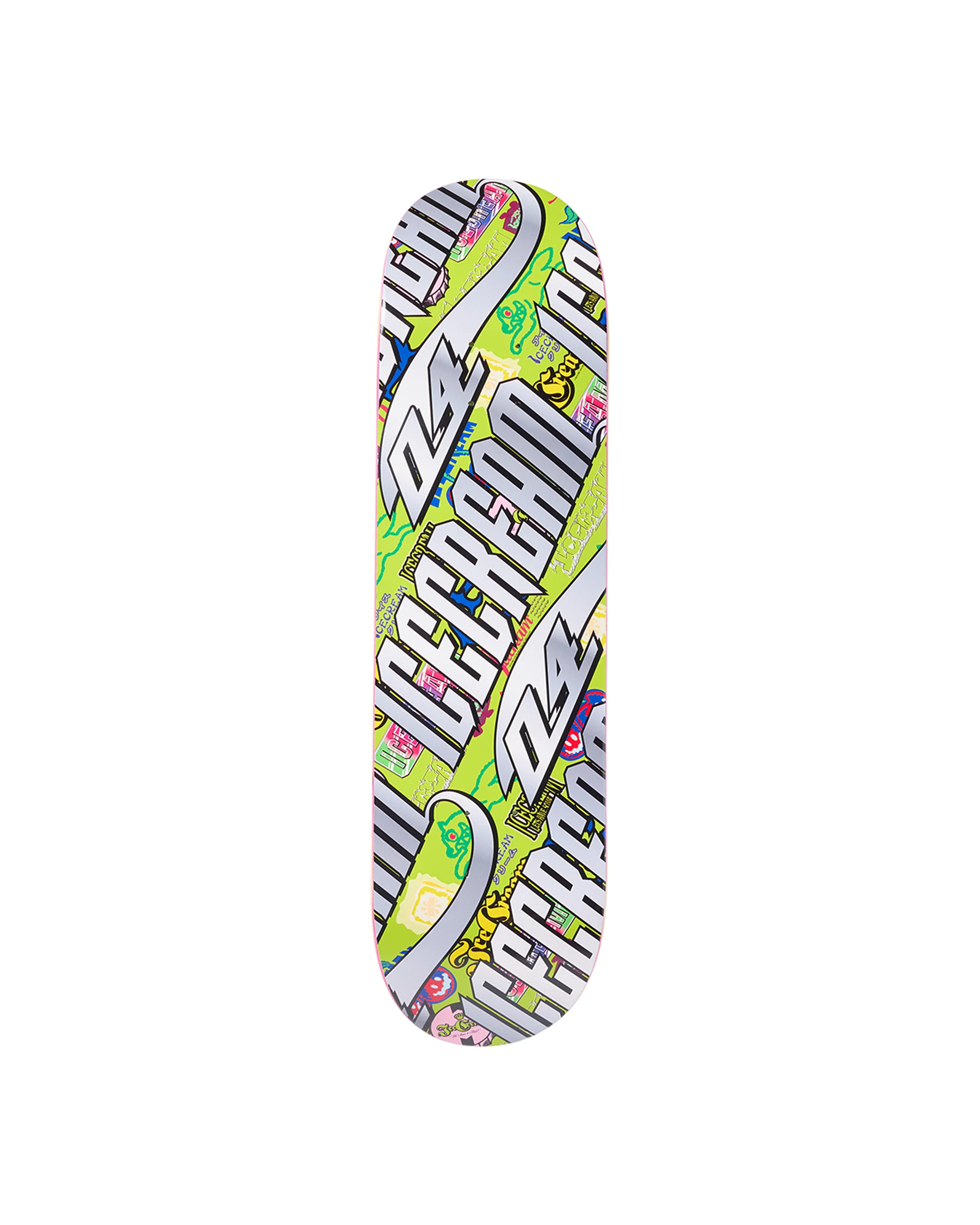 CHROME LOGO AOP SKATE DECK - 1