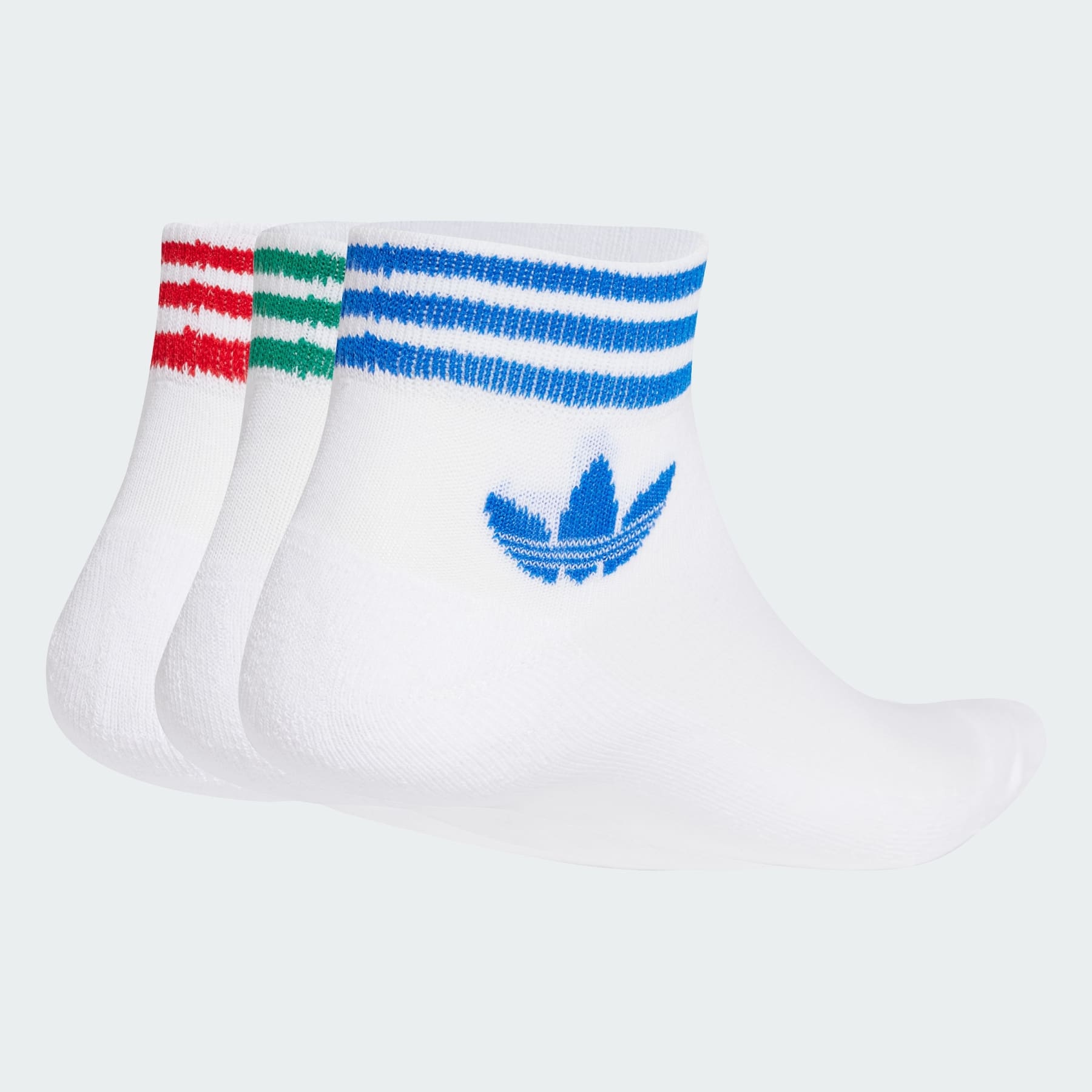 Island Club Trefoil Ankle Socks 3 Pairs - 2