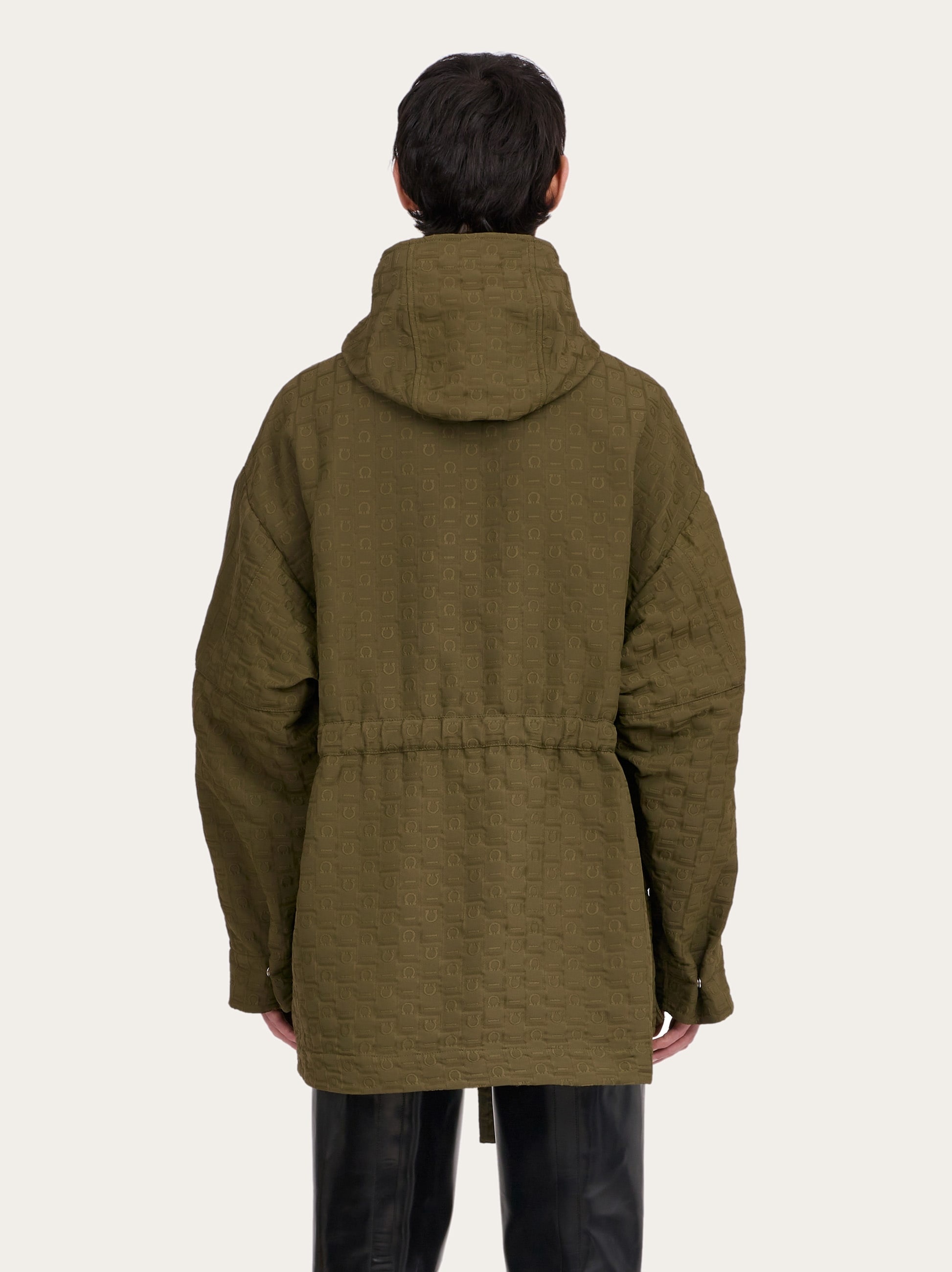 Ferragamo Monogram parka - 3