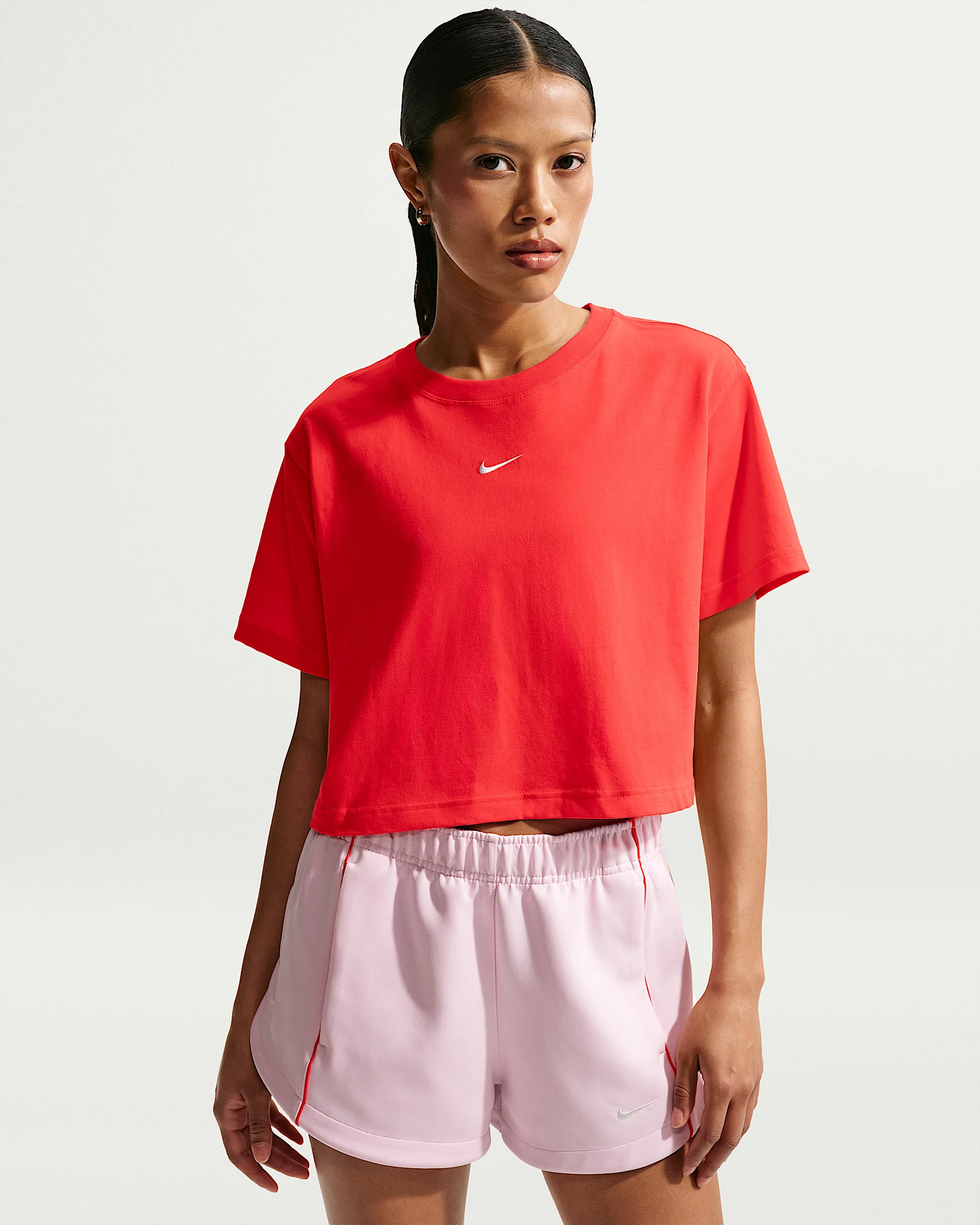 Nike Sportswear Classic Women's Loose Short-Sleeve Cropped T-Shirt - 1