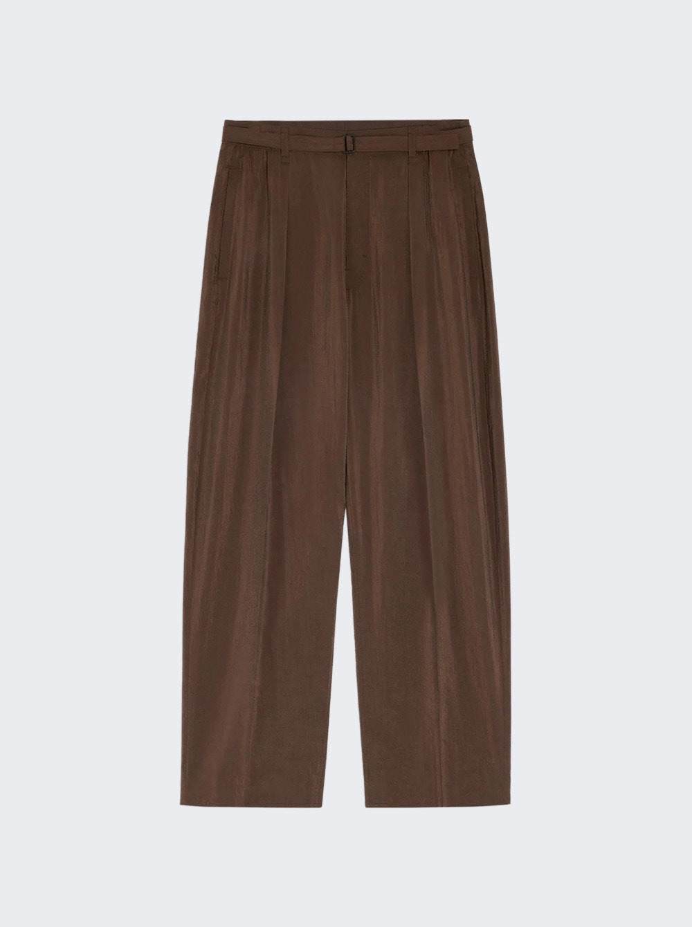 Belted Relaxed Pants Brunette - 1