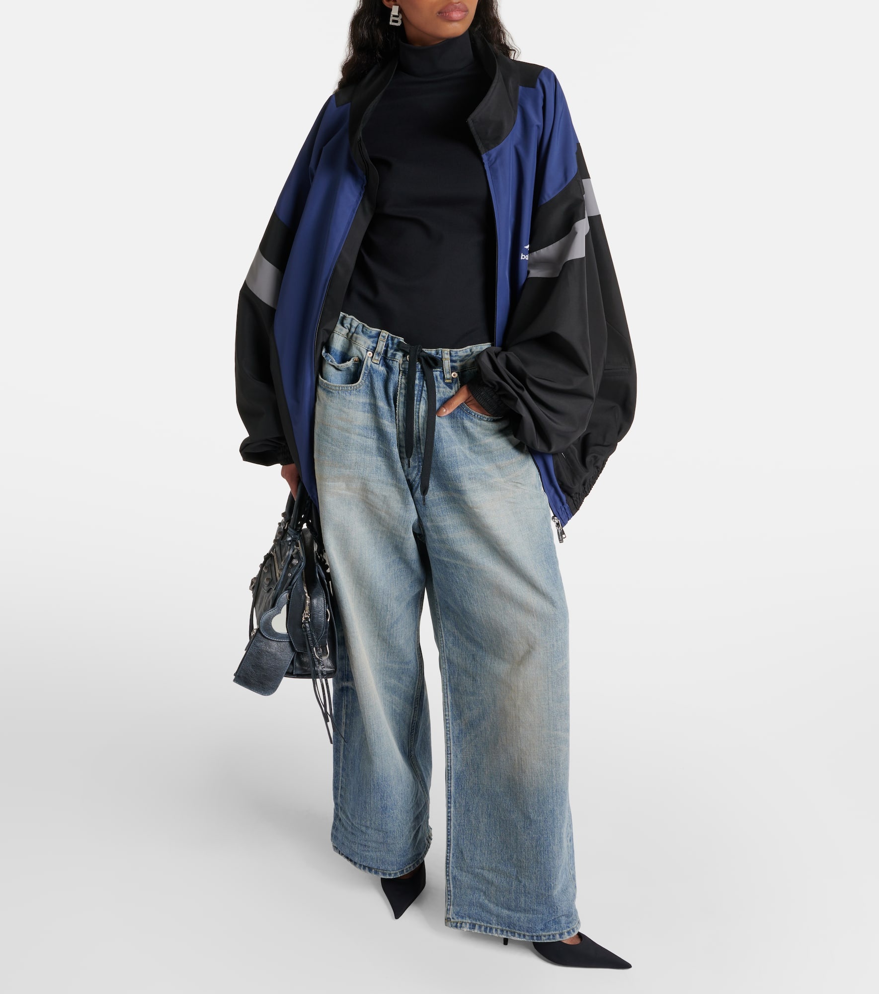 Mid-rise wide-leg jeans - 2