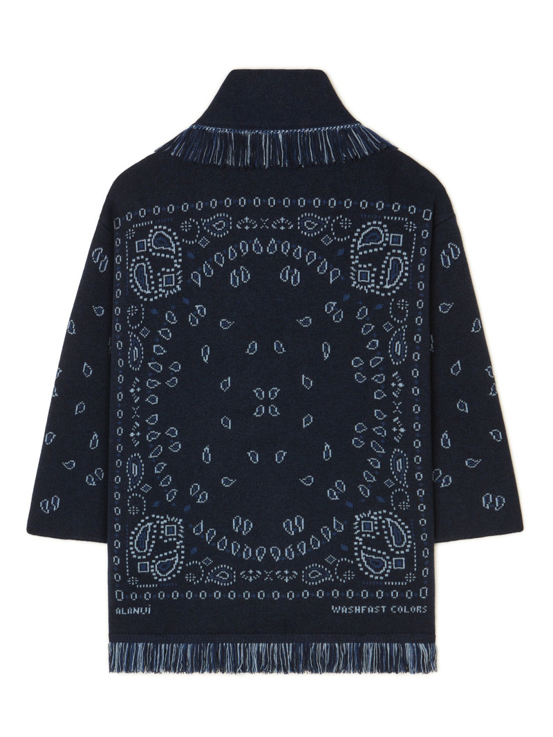 Bandana Jacquard Cardigan 3