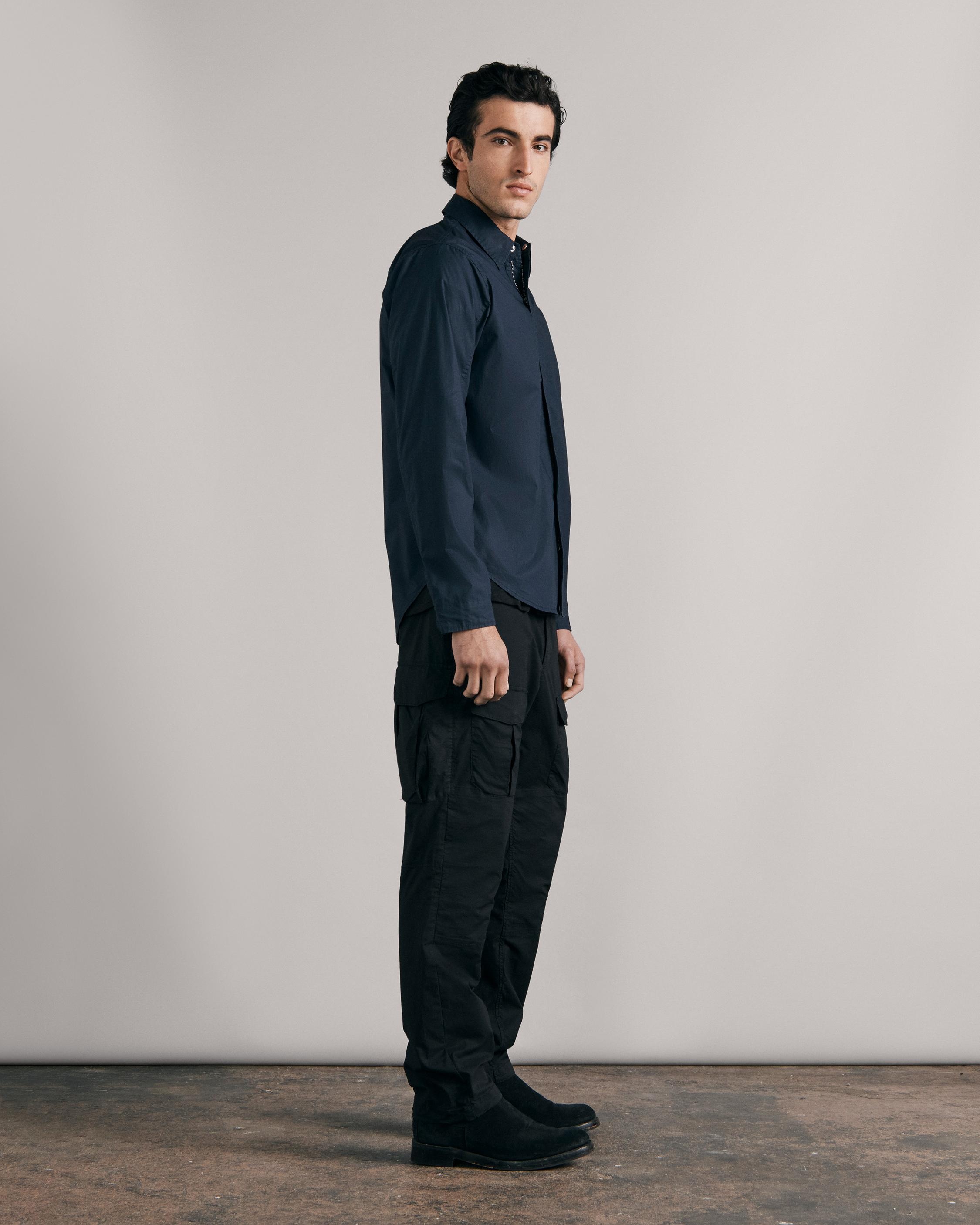 Flight Paper Cotton Shirt Jacket
Relaxed Fit Jacket - 4