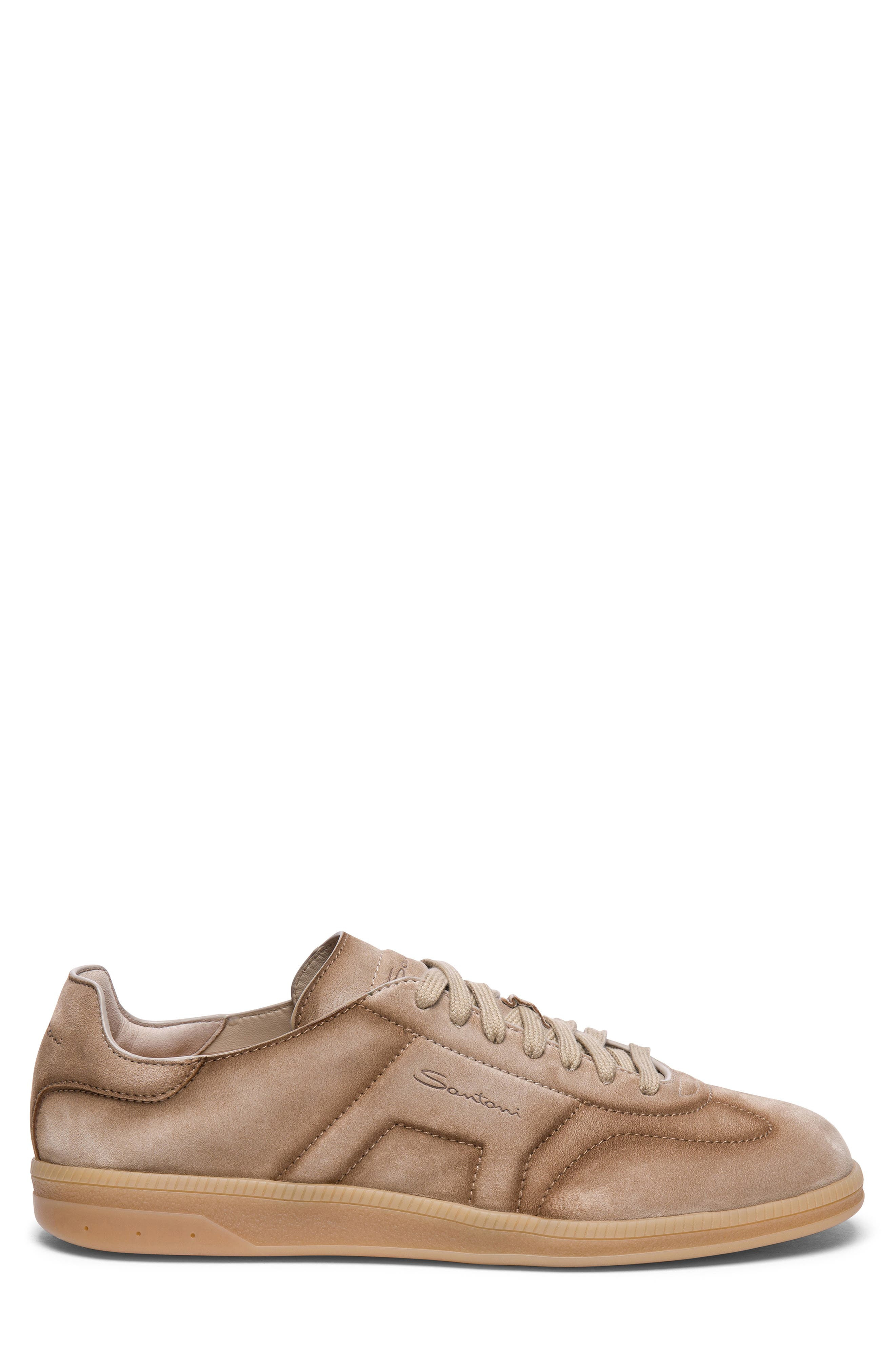 Santoni Oly Cube Sneaker in Beige at Nordstrom - 3