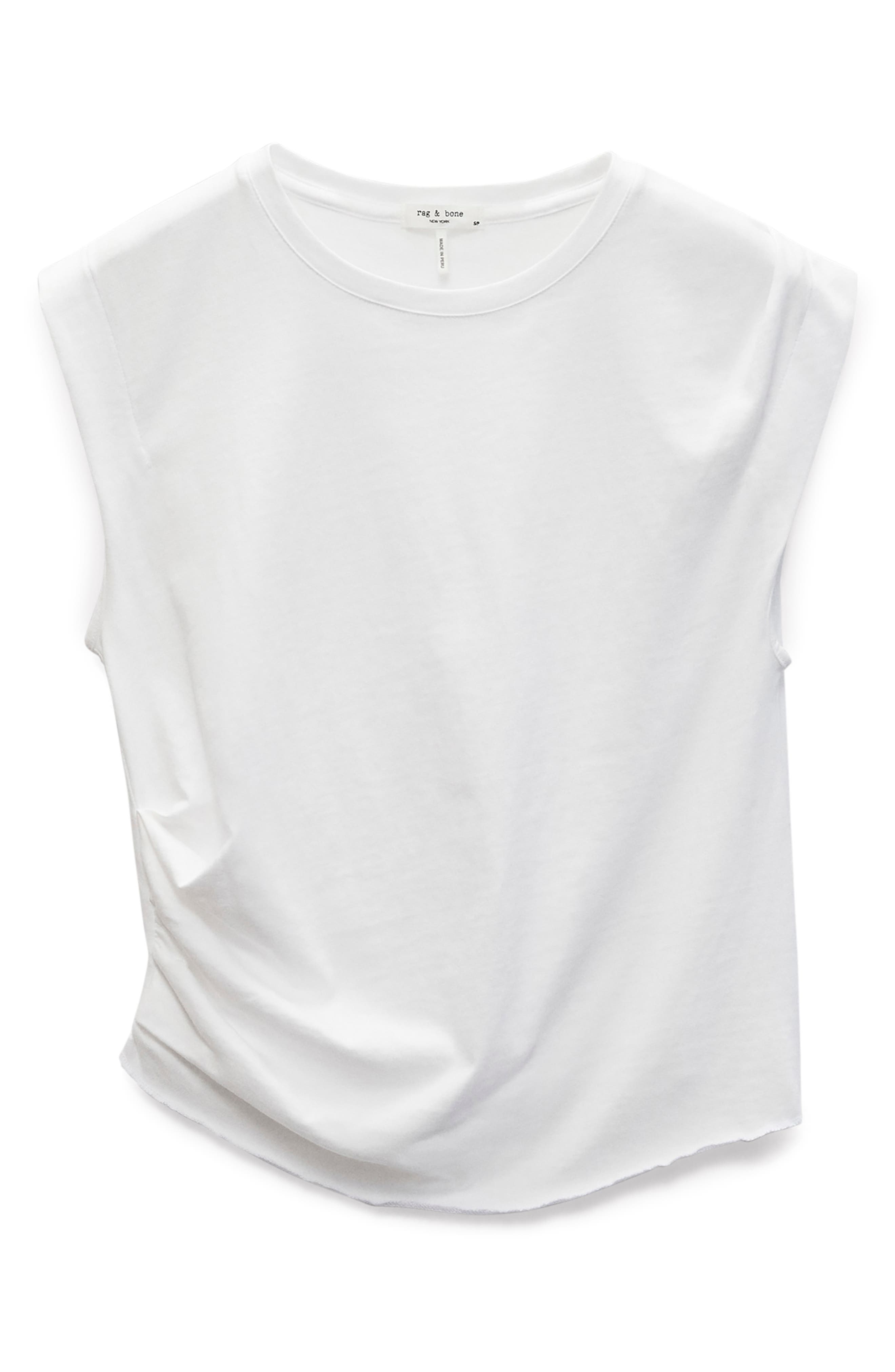 Mica Gathered Muscle Tee - 4