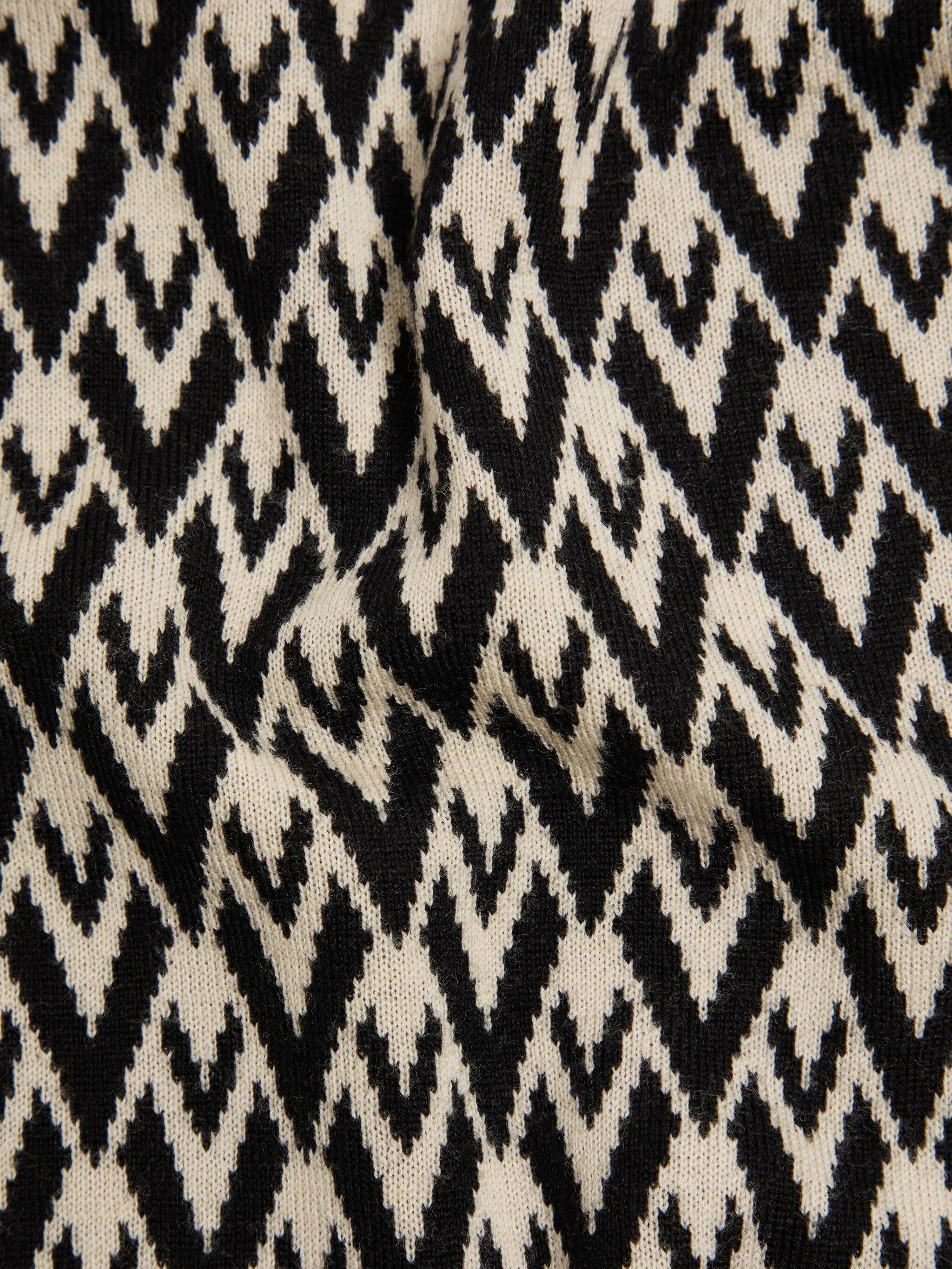 Toute La V jacquard sweater - 7