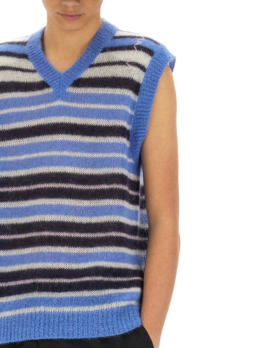 Mohair Blend Vest - 4