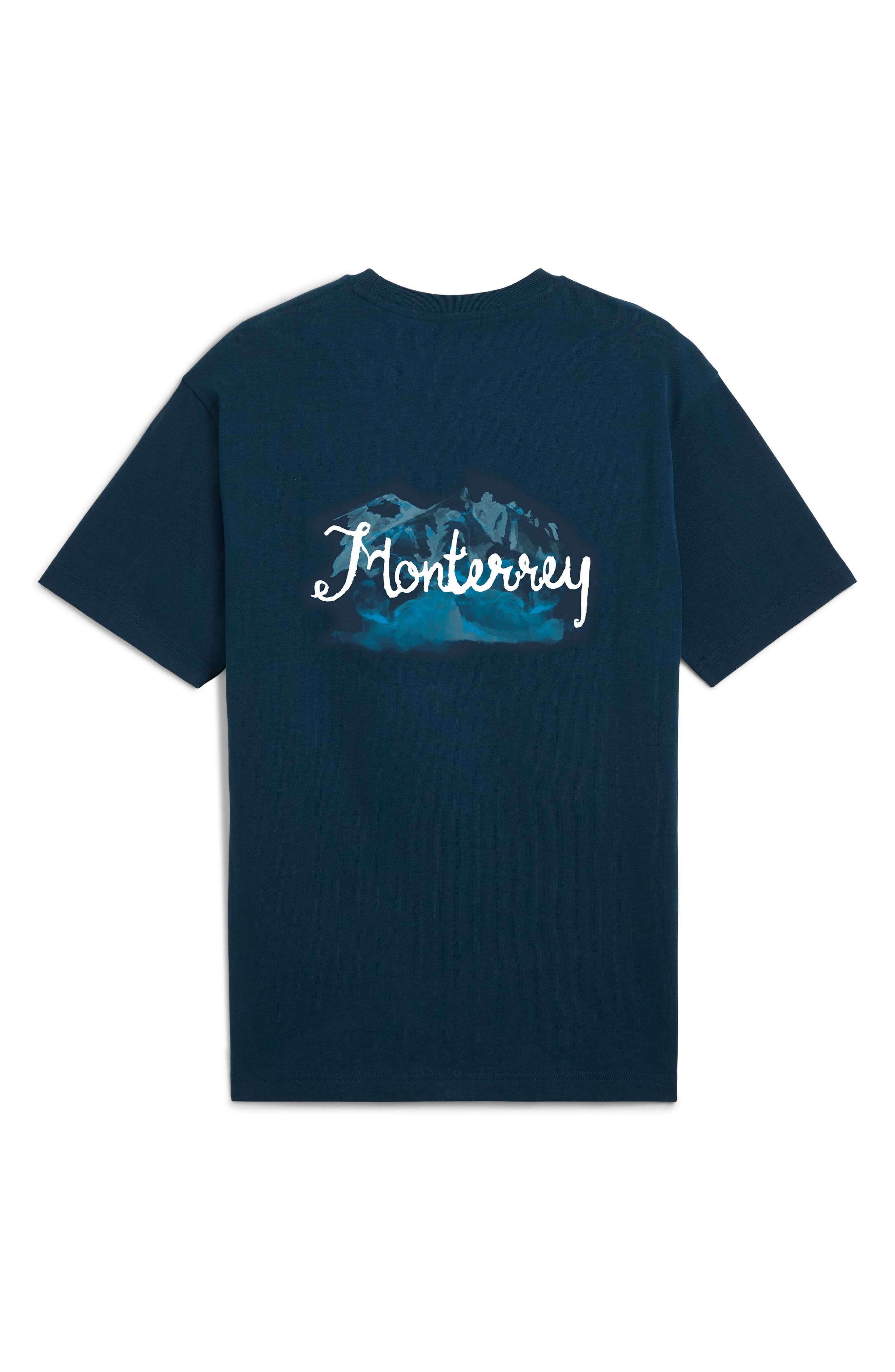 PUMA x KidSuper MTY Cotton Graphic T-Shirt in Deep Navy-Puma White at Nordstrom - 5