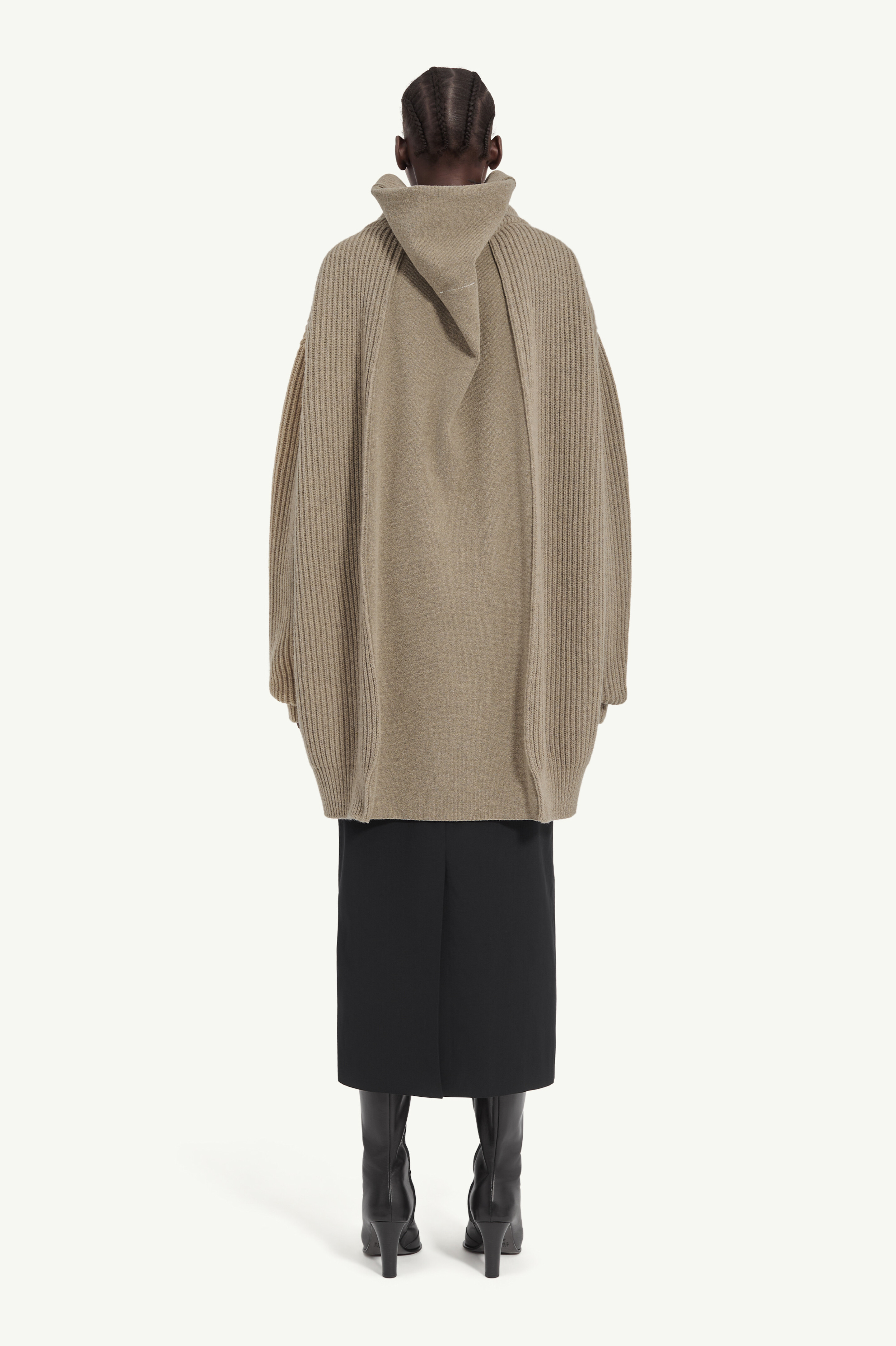 Ribbed knit cardigan - 3