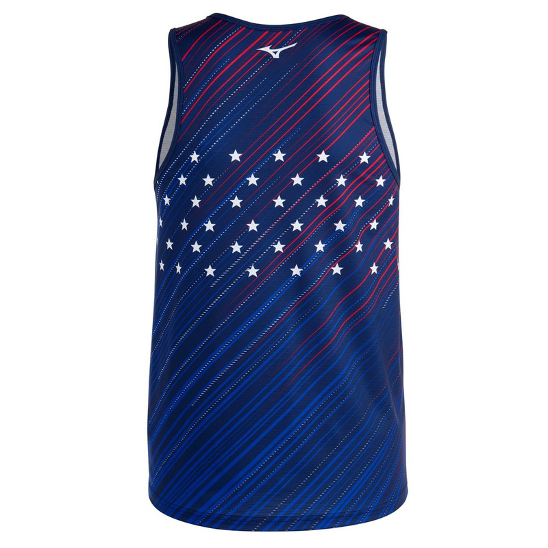 Mizuno Men's Printable ECO Running Singlet outlook