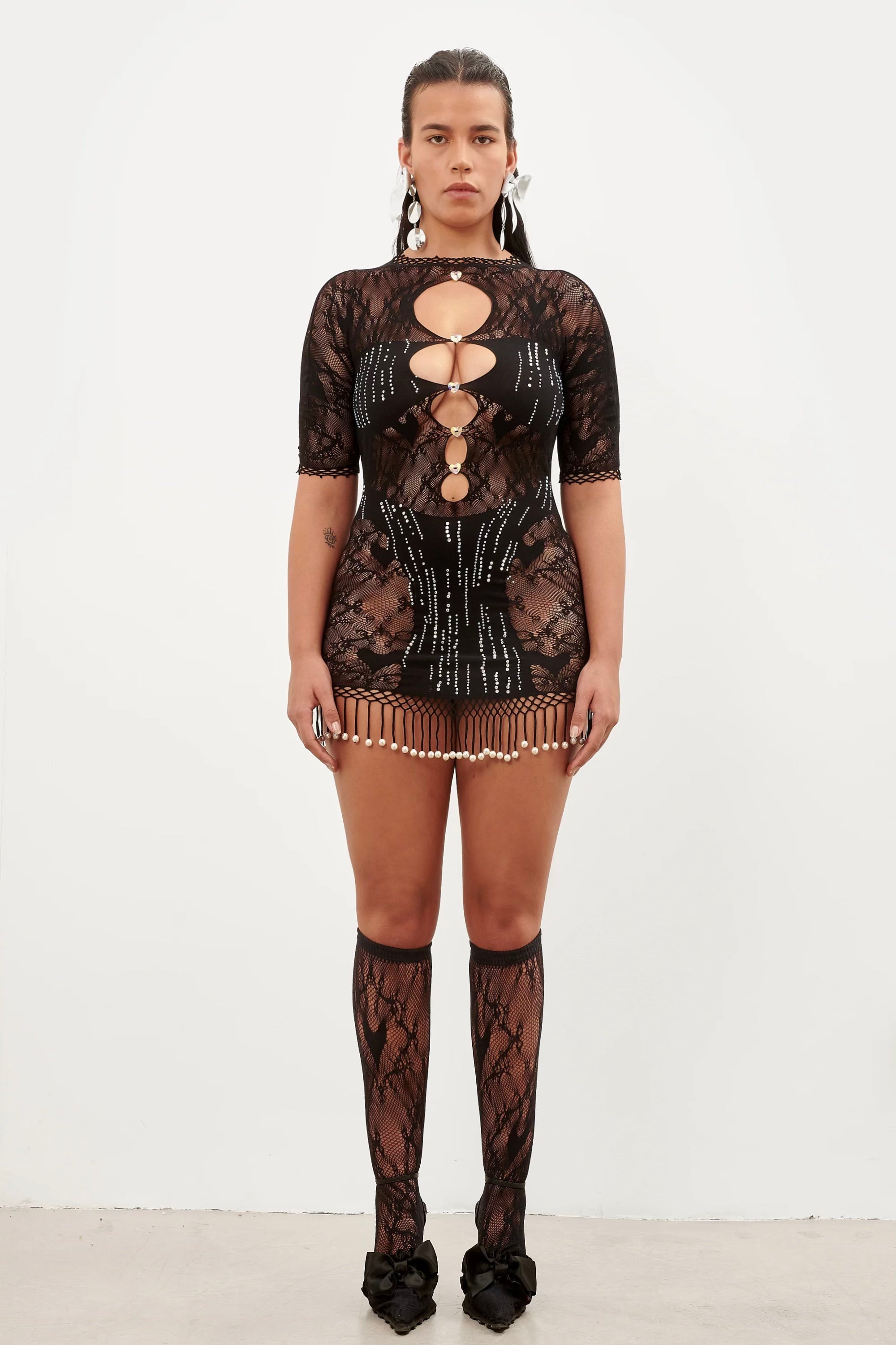 YEMAYA DRESS BLACK - 2
