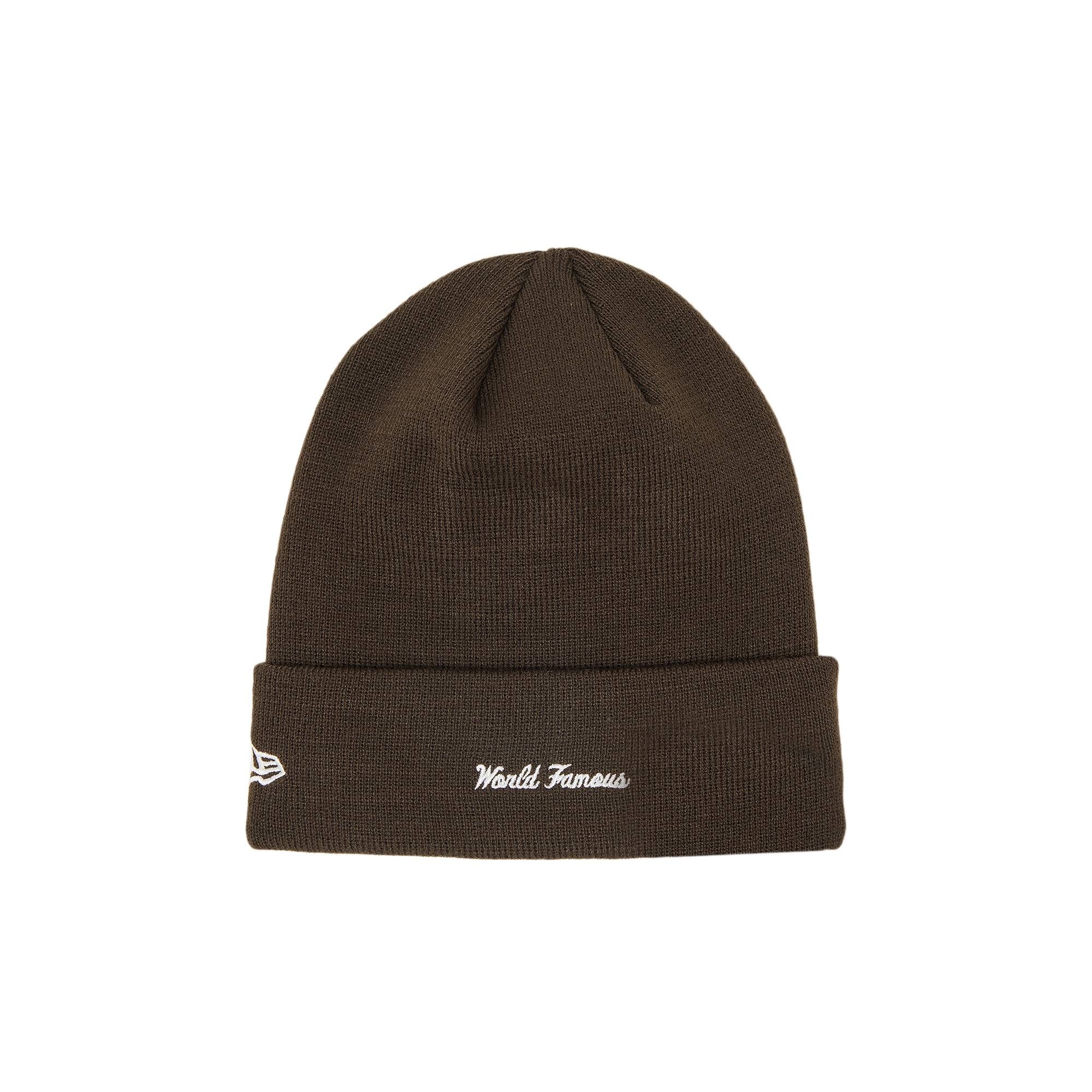 Supreme x New Era Box Logo Beanie 'Brown' - 2