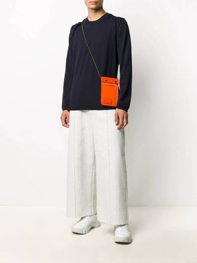 Comme des Garçons SHIRT pleated shoulder jumper outlook