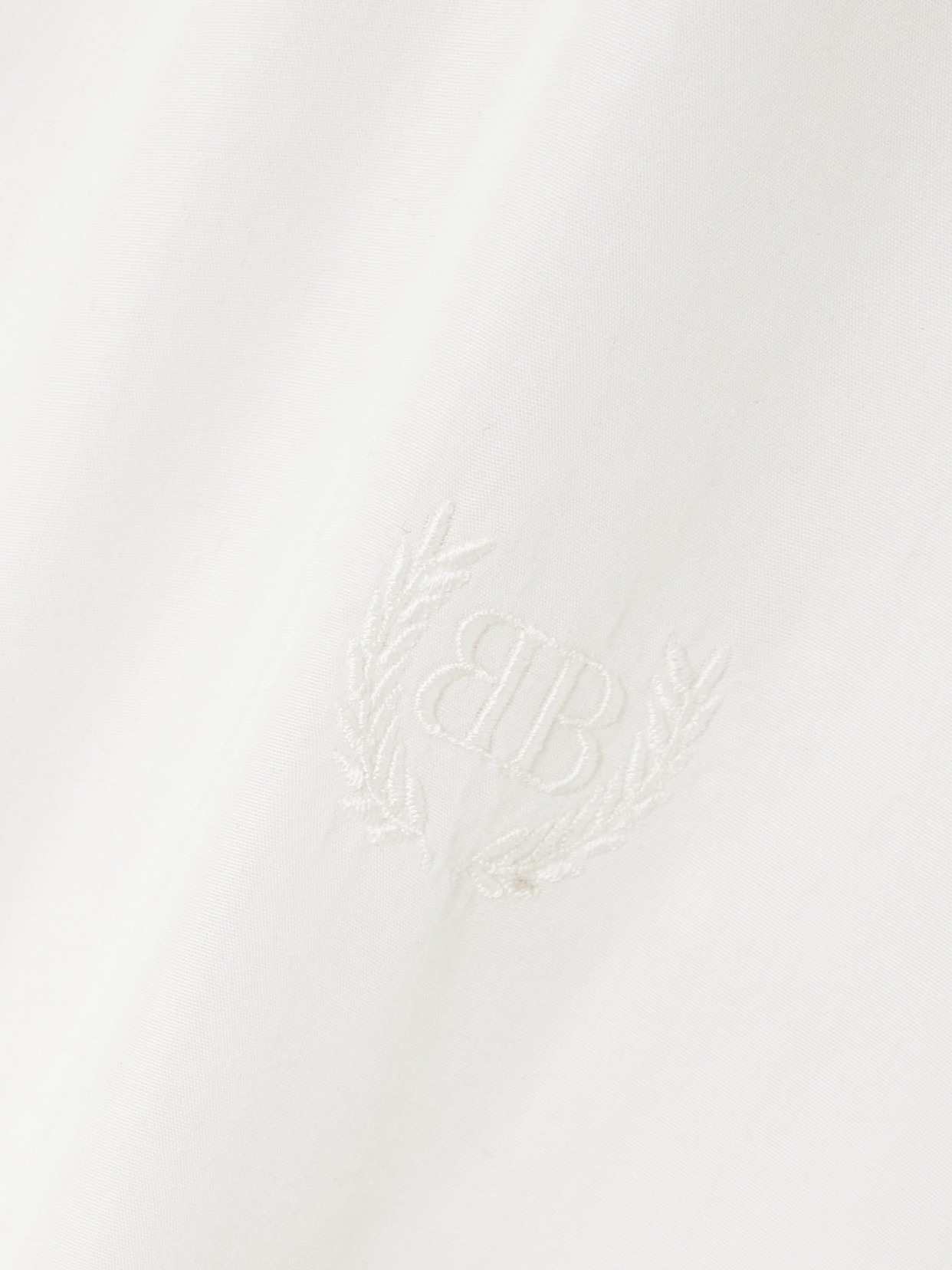 Oversized Embroidered Lyocell Shirt - 5