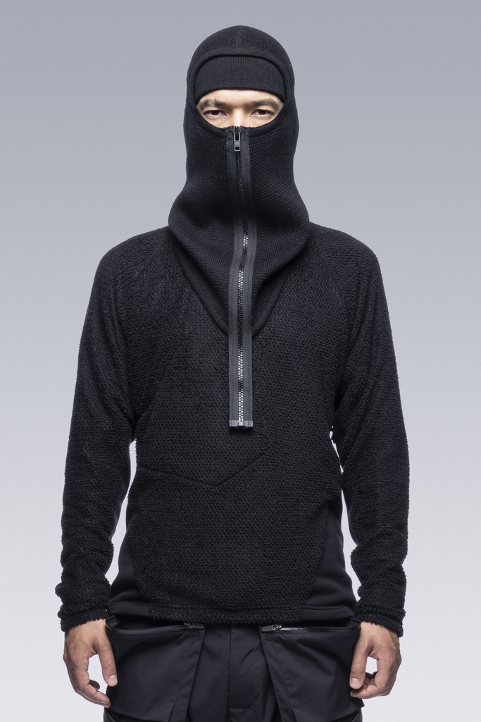 BK2-AK Zippered Cashllama Balaclava - 1