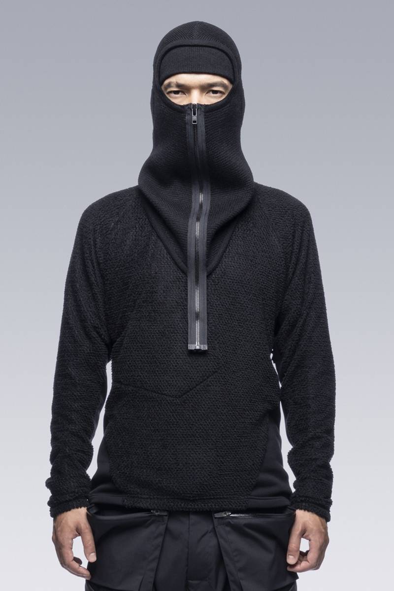 BK2-AK Zippered Cashllama Balaclava 1