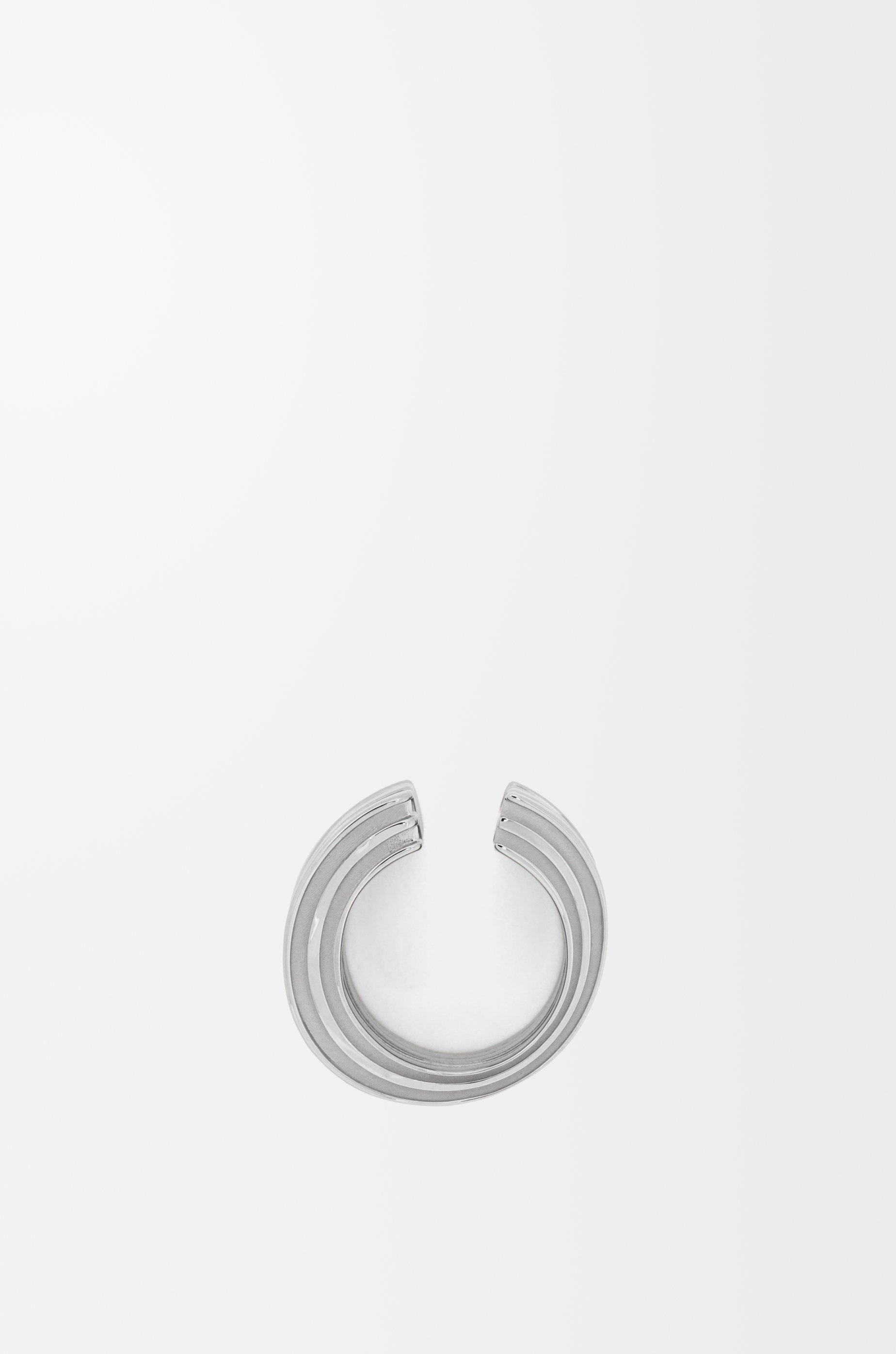 LOEWE Graphic ring in sterling silver - 3