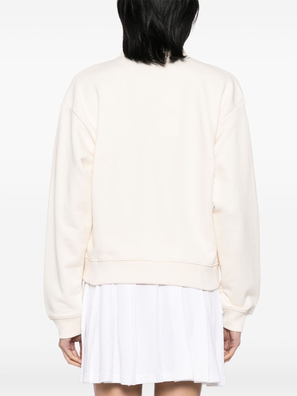 polo-collar sweatshirt - 4