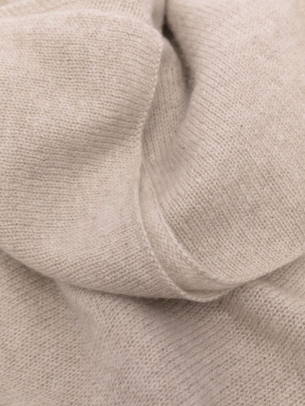 cashmere knit scarf - 3