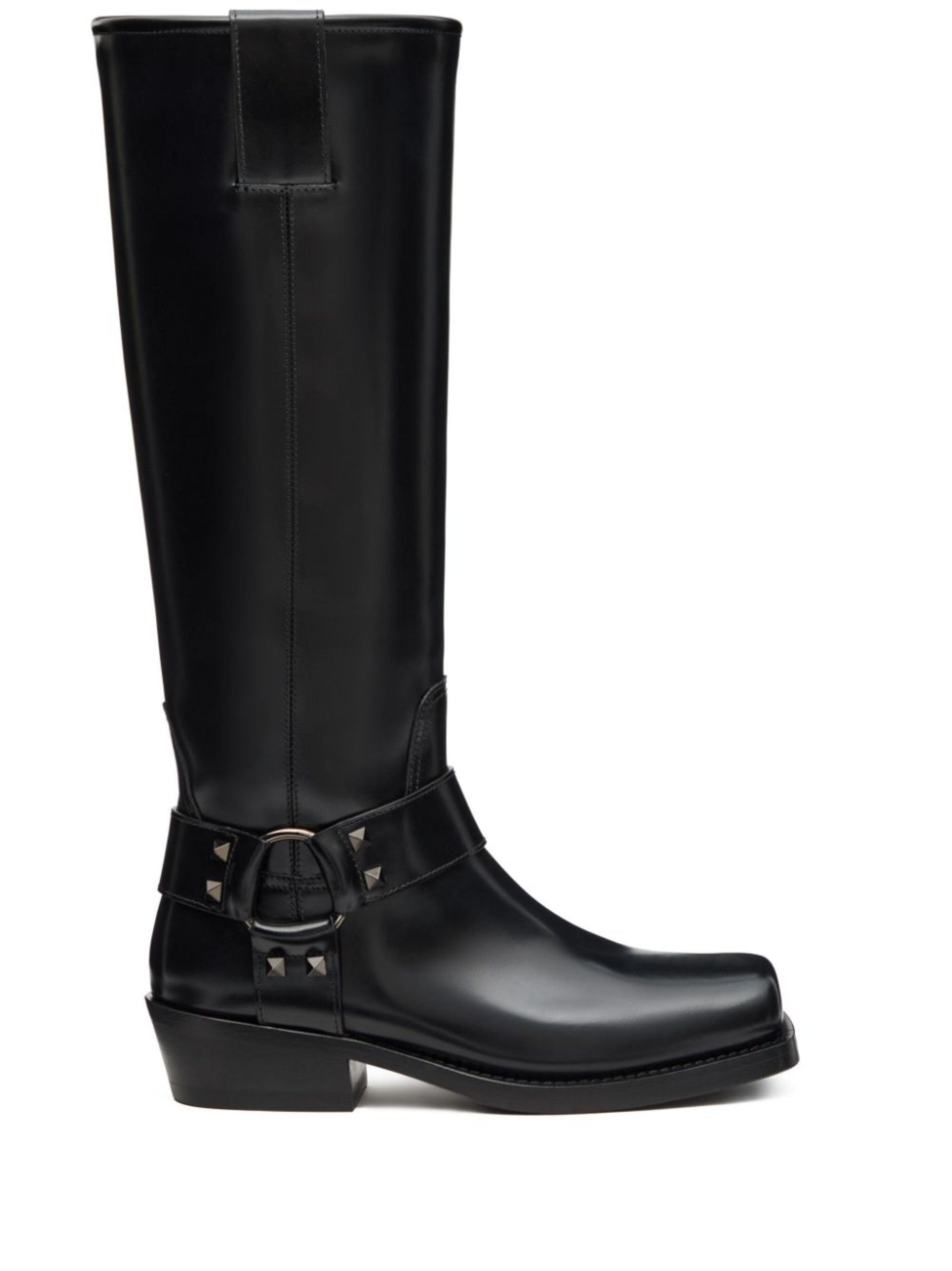 40 Rockstud Biker Boots - 1