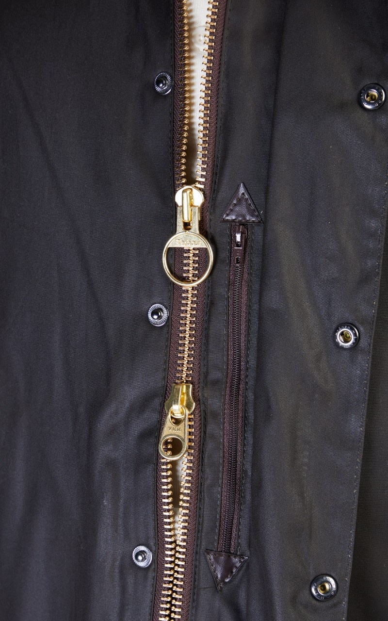 BEAUFORT WAX JACKET OLIVE - 11