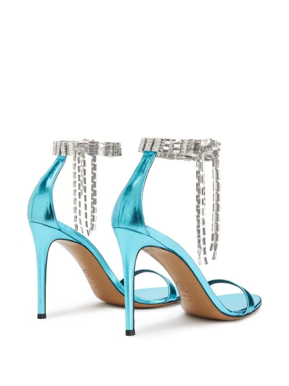 105mm crystal-embellished sandals - 3