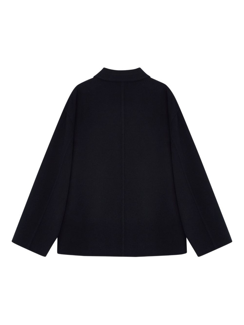 Jil Sander single-breasted coat outlook