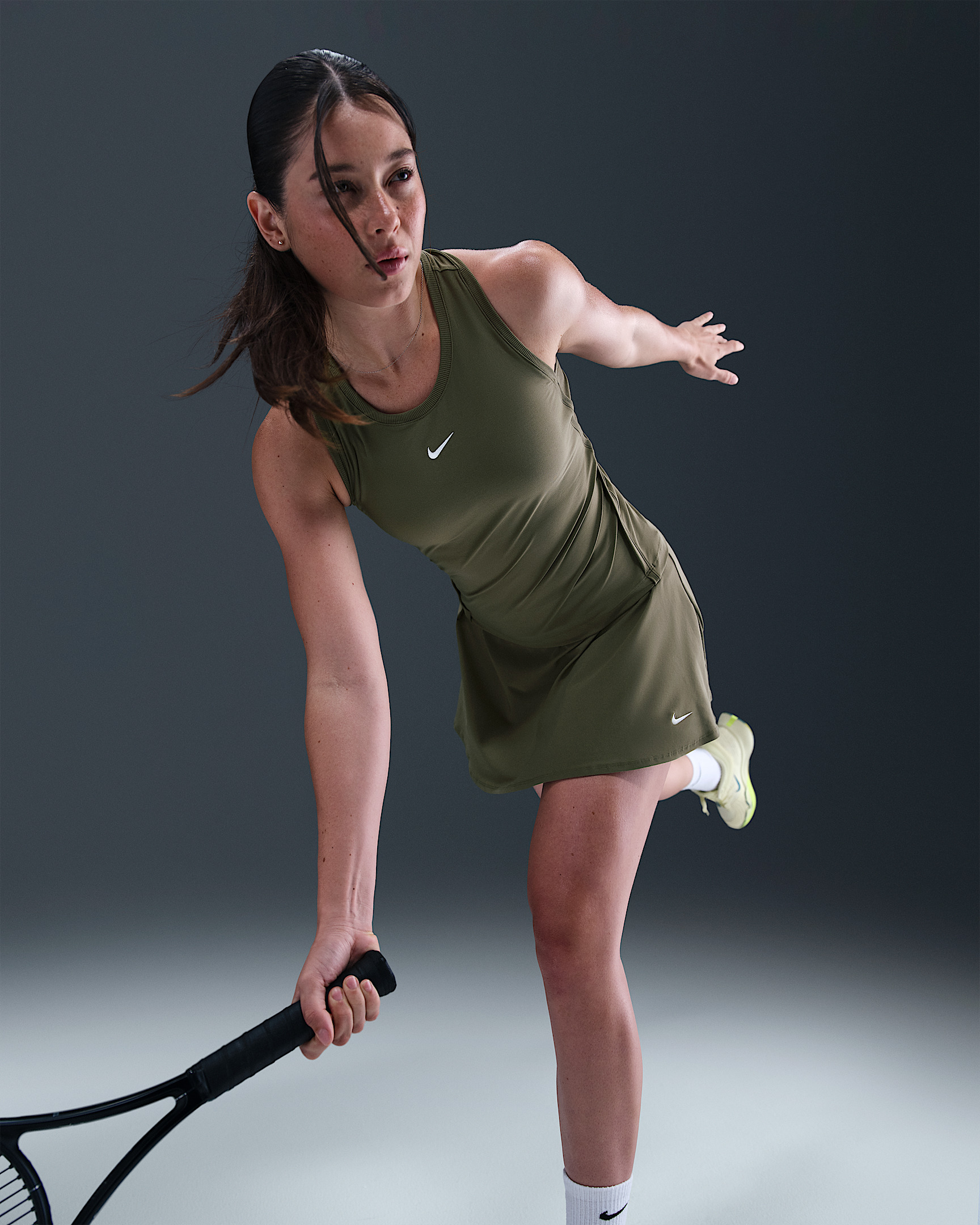 Nike Victory Women's Dri-FIT Short Flouncy Tennis Skirt - 5