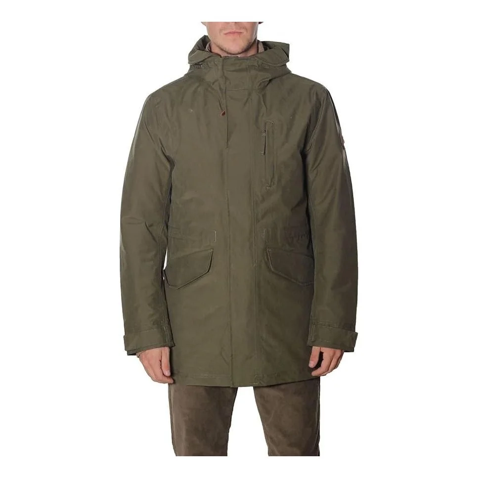 Timberland Snowdon Peak Fishtail Parka Jacket 'Olive Green' A6FYH-302 - 1